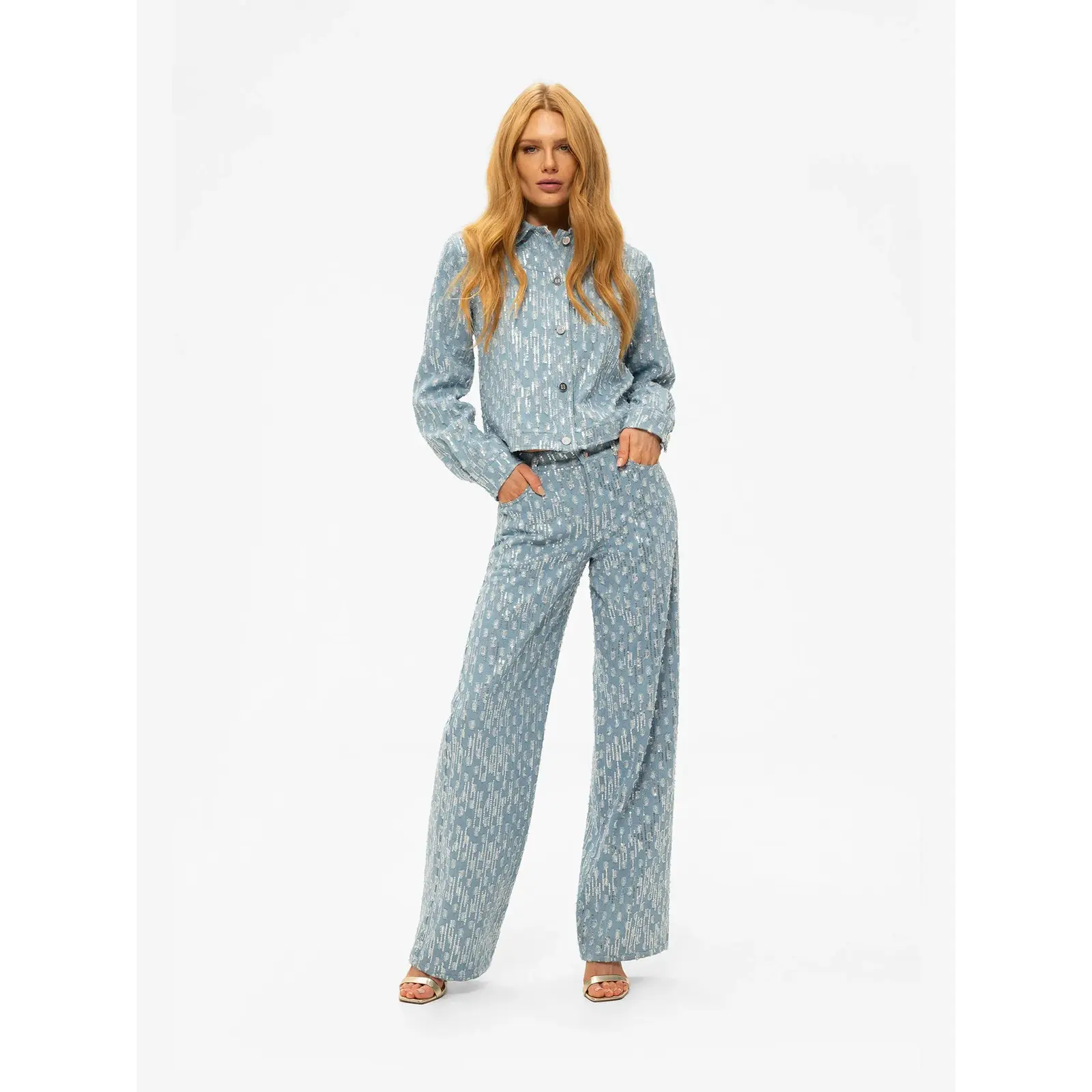 Nikkie Jeans Pools Blue Denim Nikkie