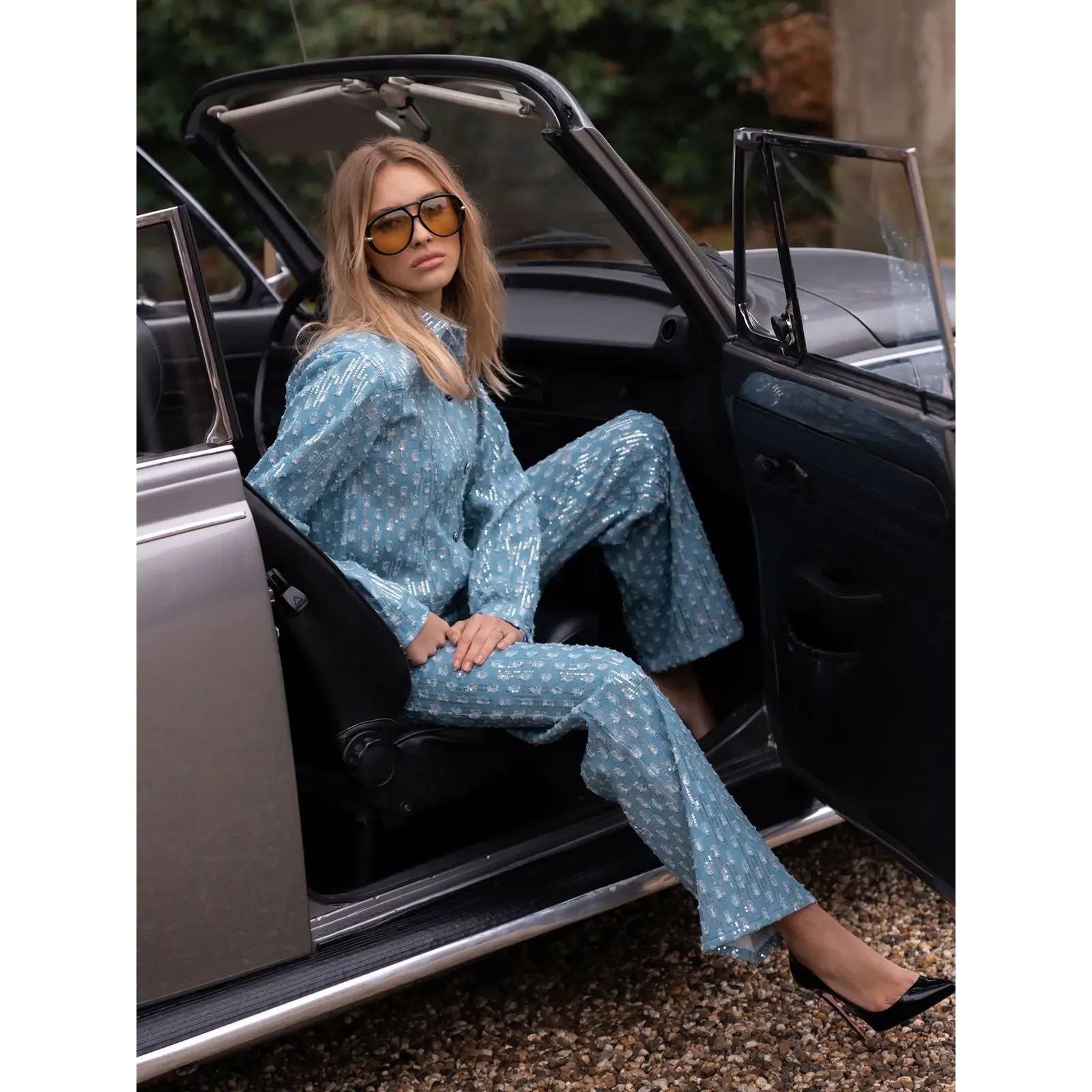 Nikkie Jeans Pools Blue Denim Nikkie