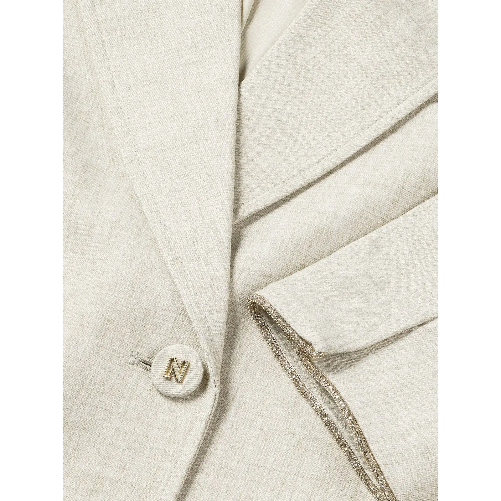 Nikkie Blazer Pateete Cream Nikkie