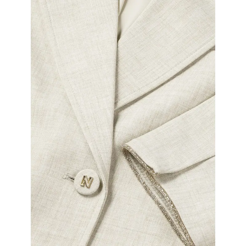 Blazer Pateete Cream Nikkie