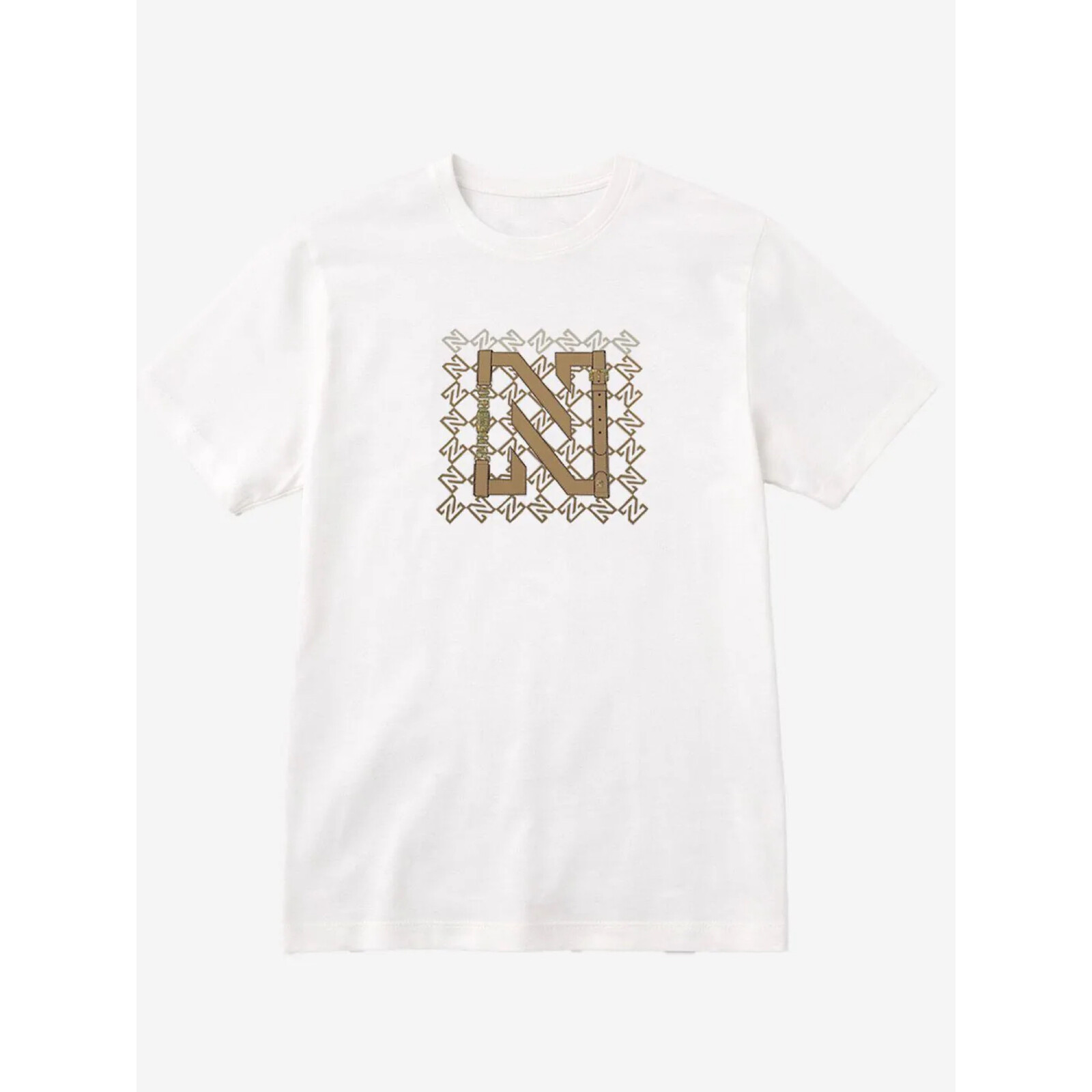 Nikkie T-Shirt N chain  Star White/Blush Nikkie