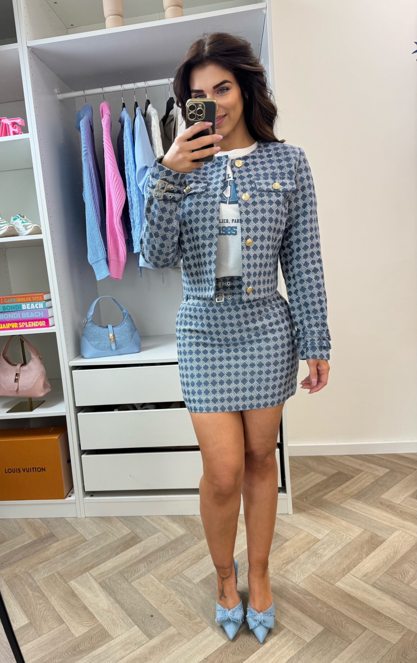 Nikkie Jacket Parole Misty Denim Blue Nikkie