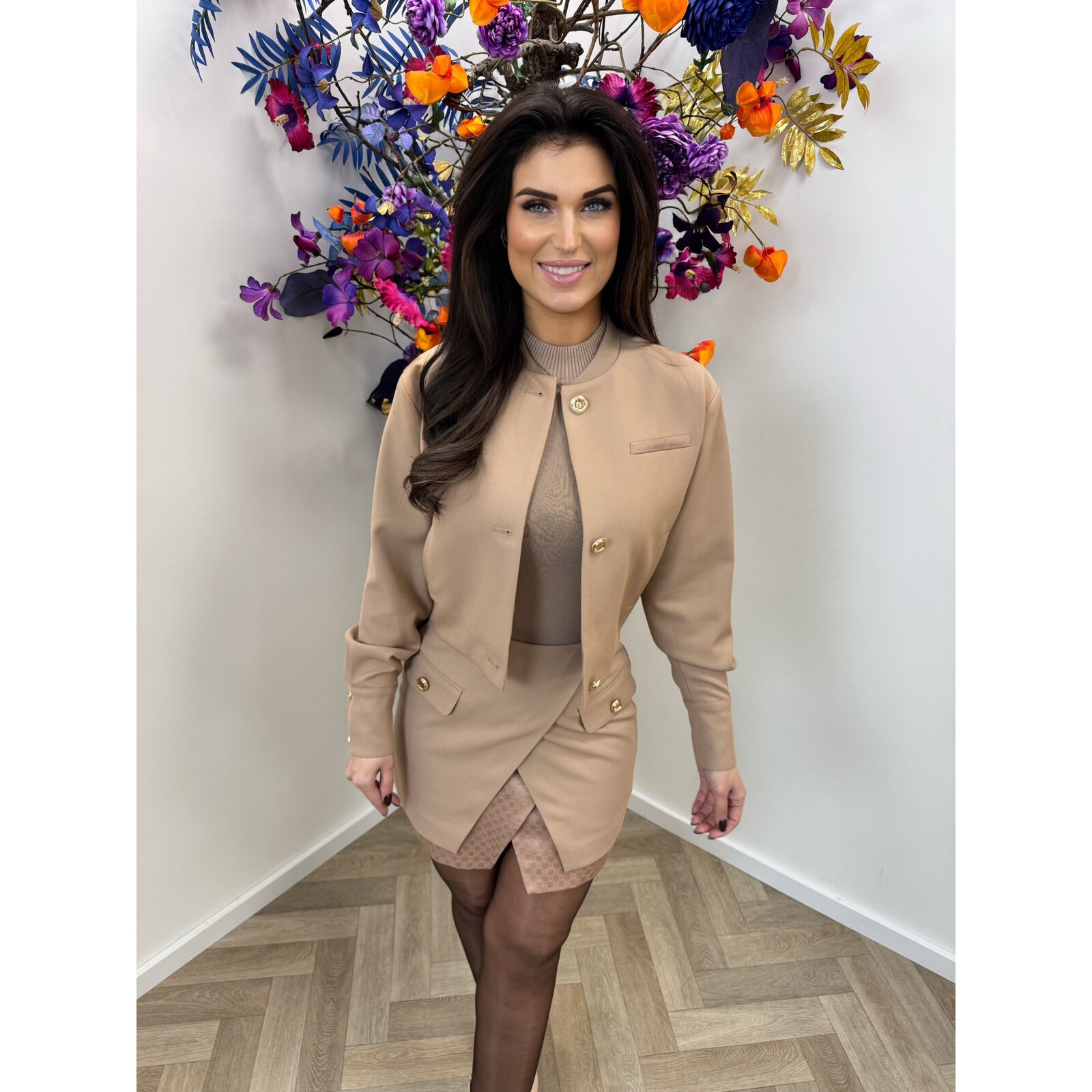 Nikkie Jacket  Bomber Oakland Praline Nikkie