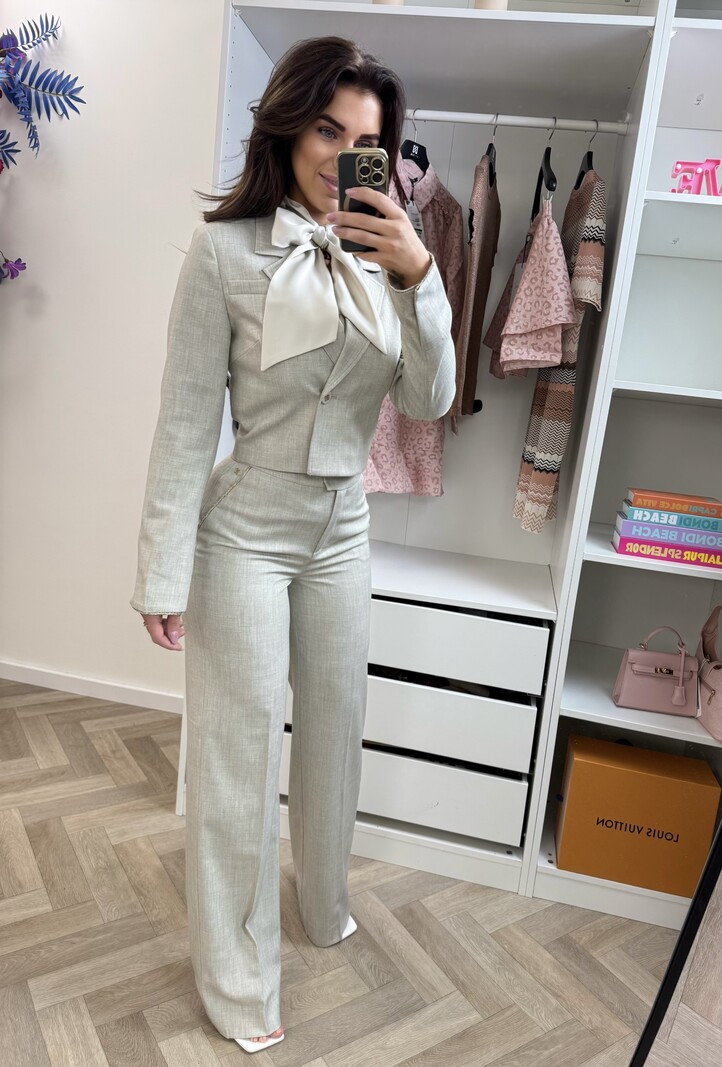 Blazer Pateete Cream Nikkie