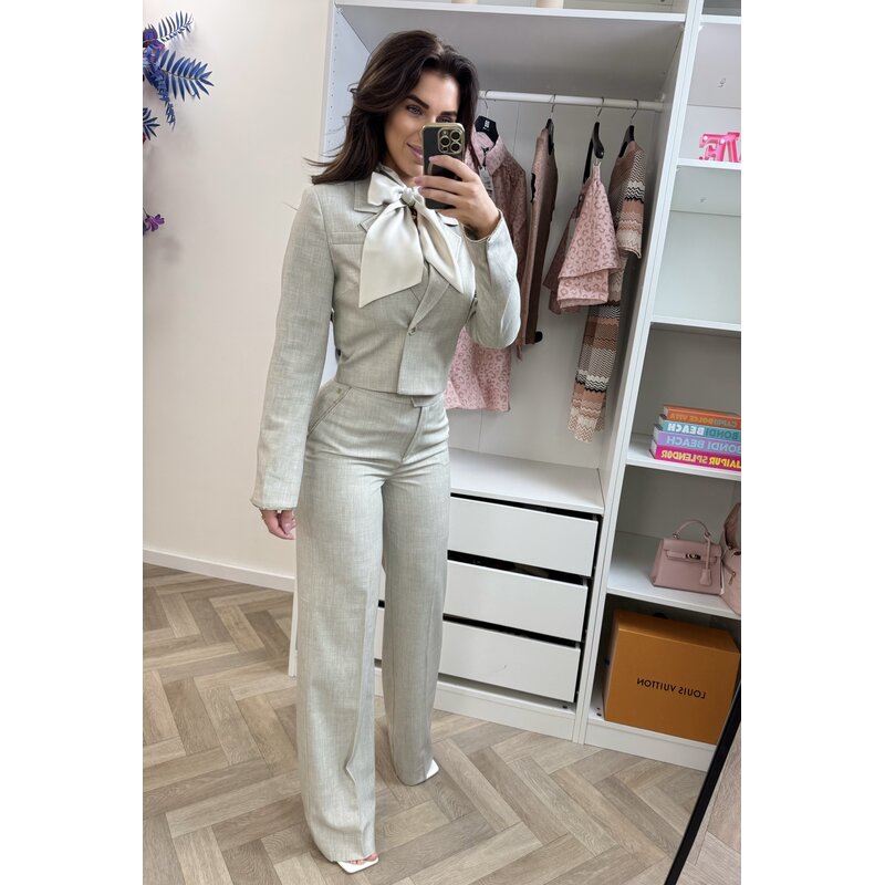 Blazer Pateete Cream Nikkie