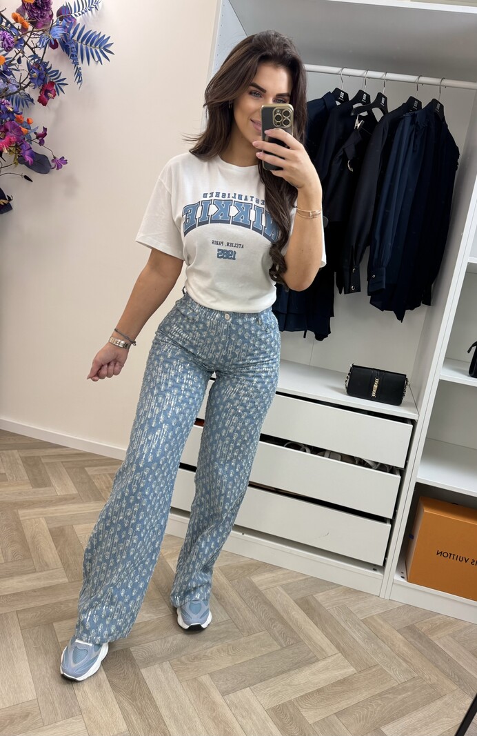 Jeans Pools Blue Denim Nikkie