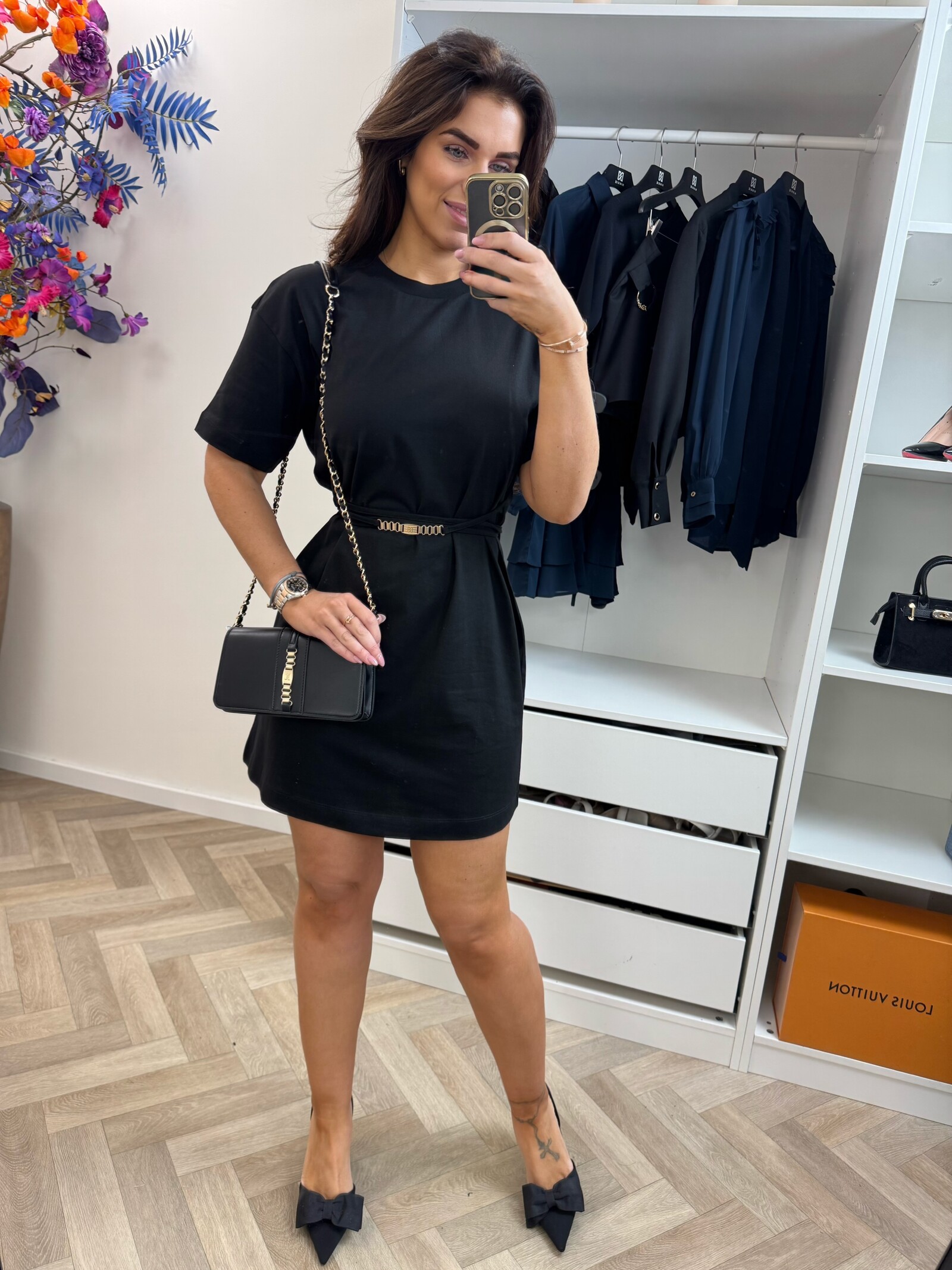 Nikkie Dress Patos Black Nikkie