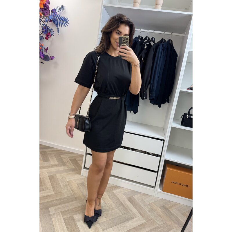 Dress Patos Black Nikkie