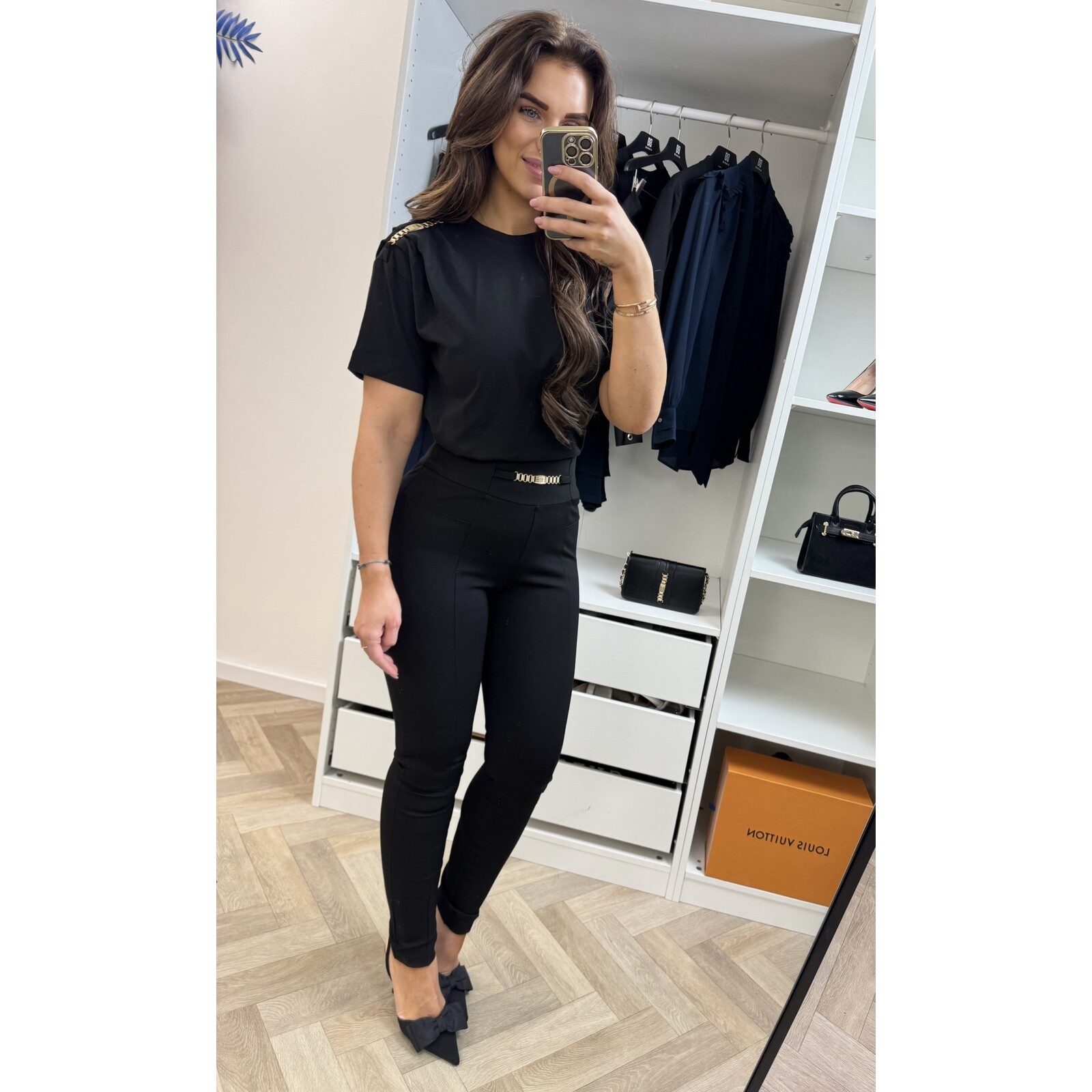 Nikkie T-shirt Patos Black Nikkie