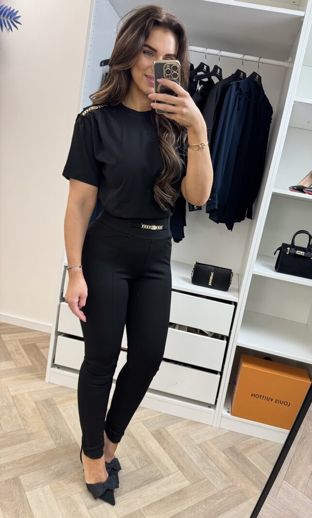 T-shirt Patos Black Nikkie