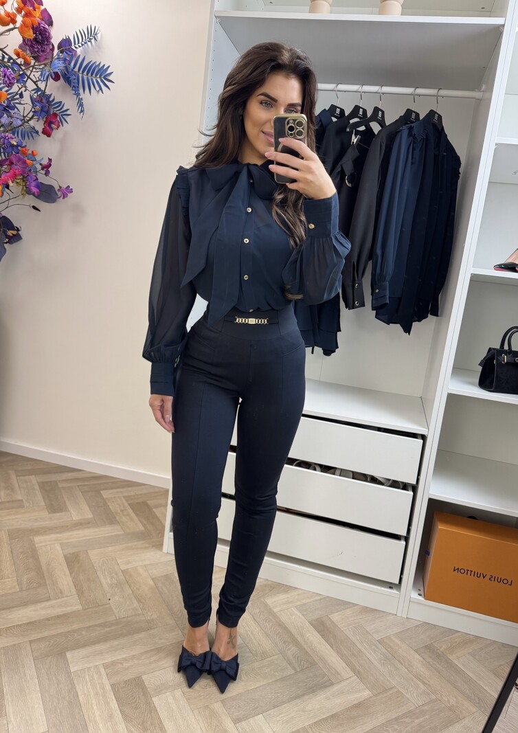 Tregging Pelhem After Midnight blue Nikkie