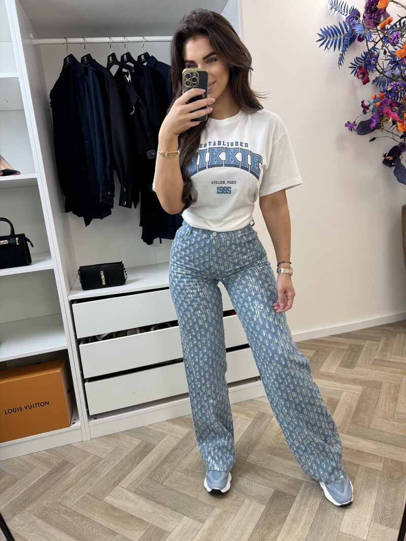 T-shirt 1985 Nikkie Star White