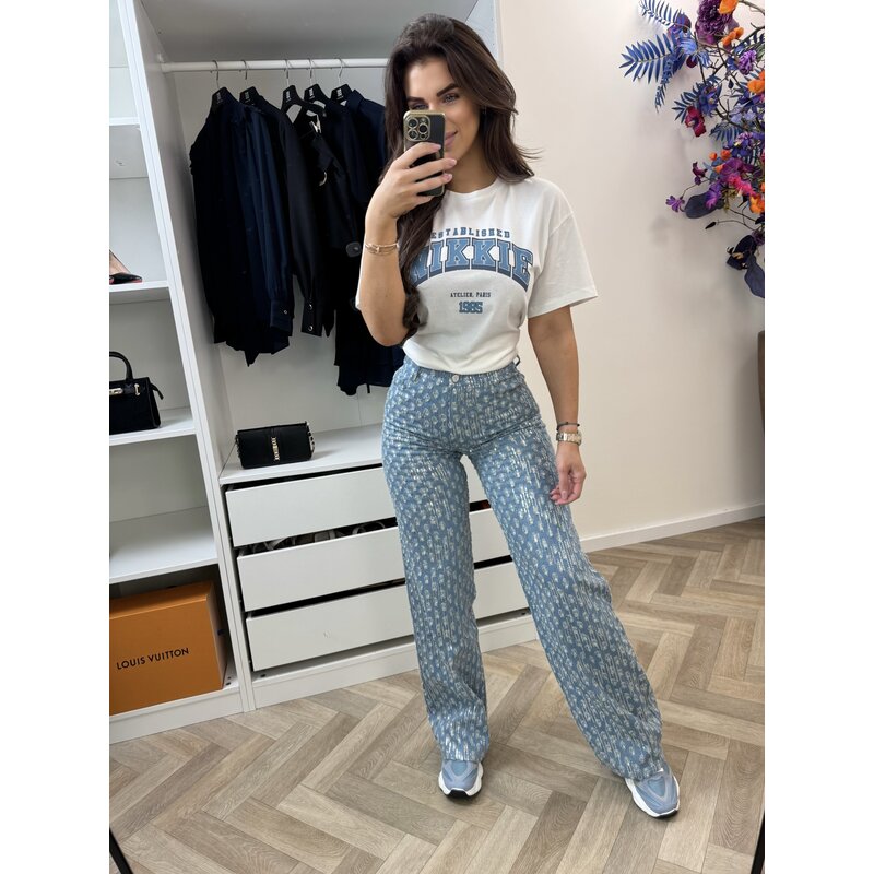 T-shirt 1985 Nikkie Star White