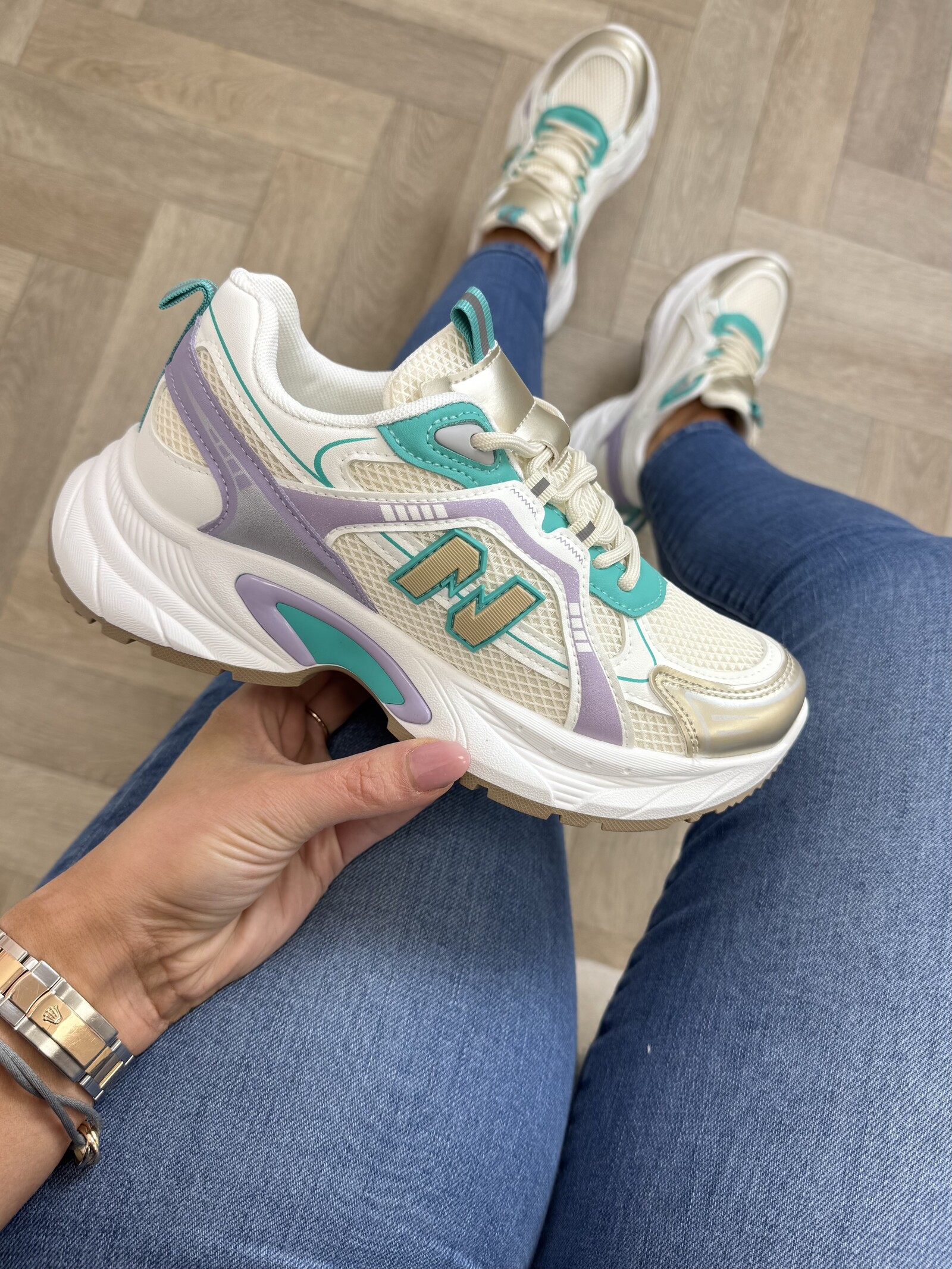 Sneakers Nikay YY-146 Turquoise