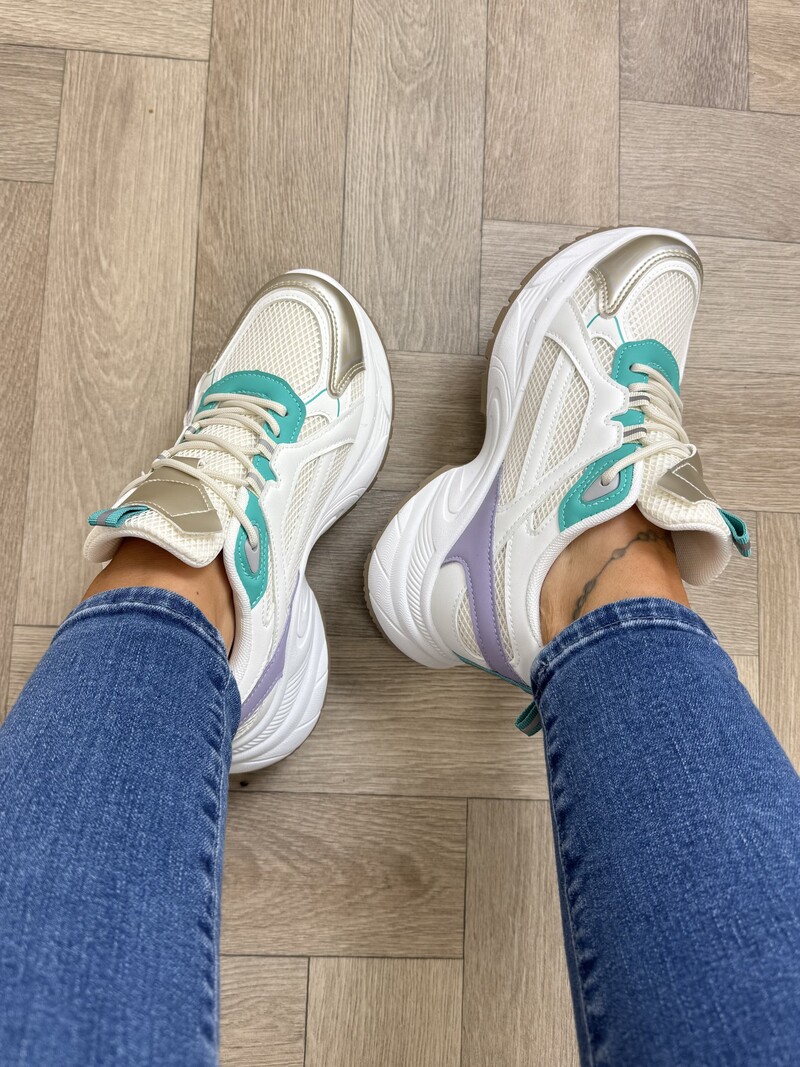Sneakers Nikay YY-146 Turquoise