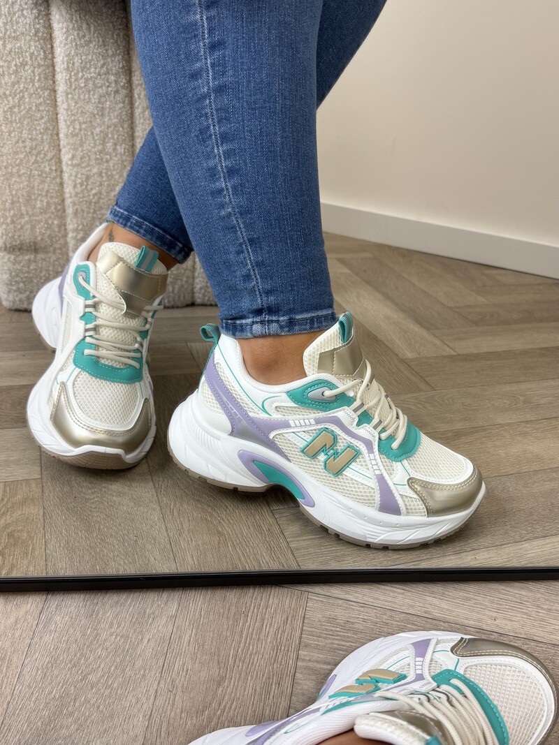 Sneakers Nikay YY-146 Turquoise