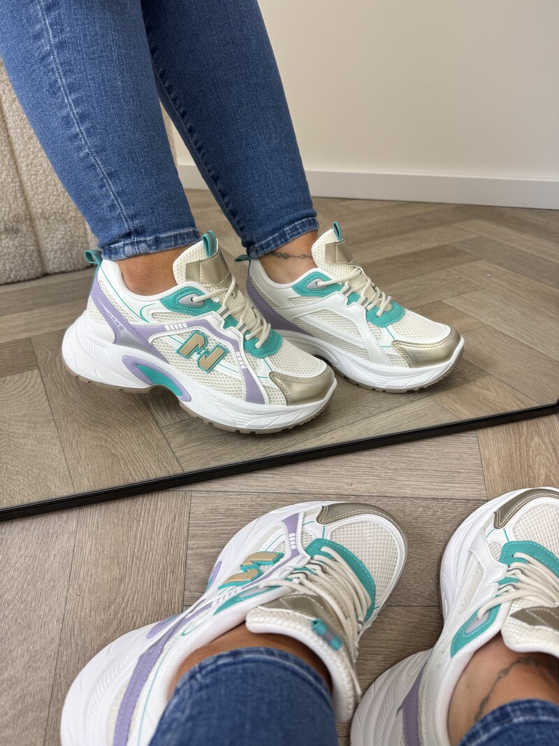 Sneakers Nikay YY-146 Turquoise