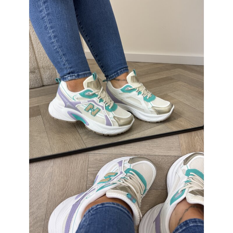 Sneakers Nikay YY-146 Turquoise