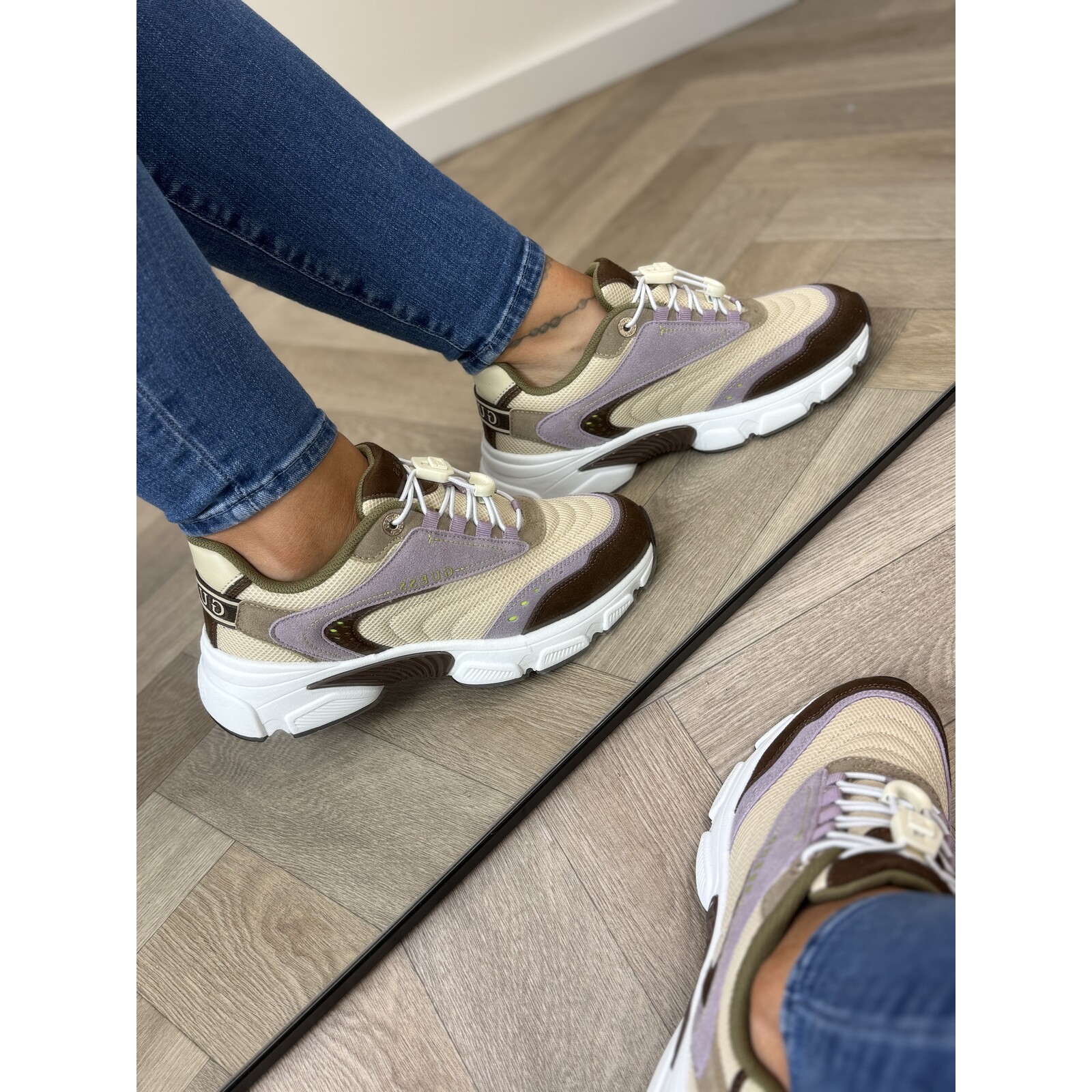 Guess Sneakers Imeri Ivory Guess 1009