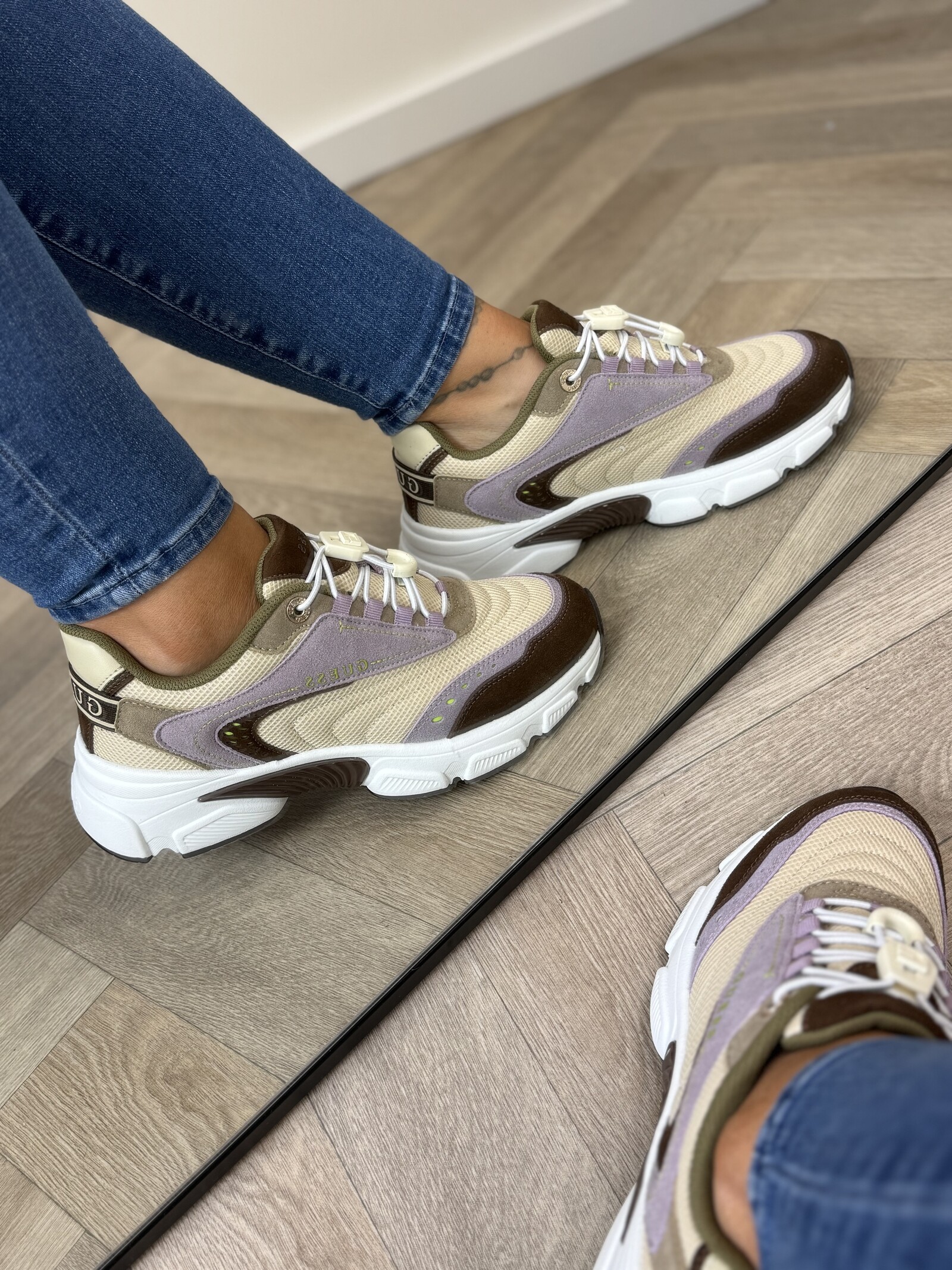 Guess Sneakers Imeri Ivory Guess 1009