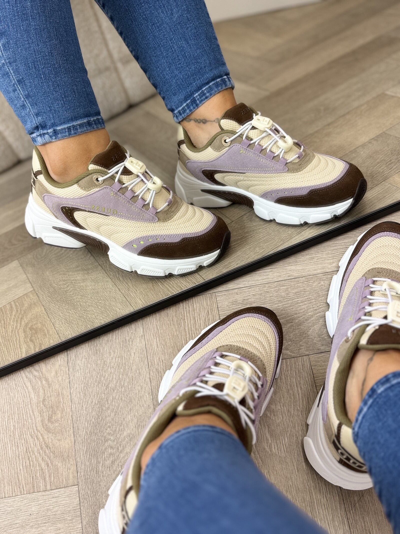 Guess Sneakers Imeri Ivory Guess 1009