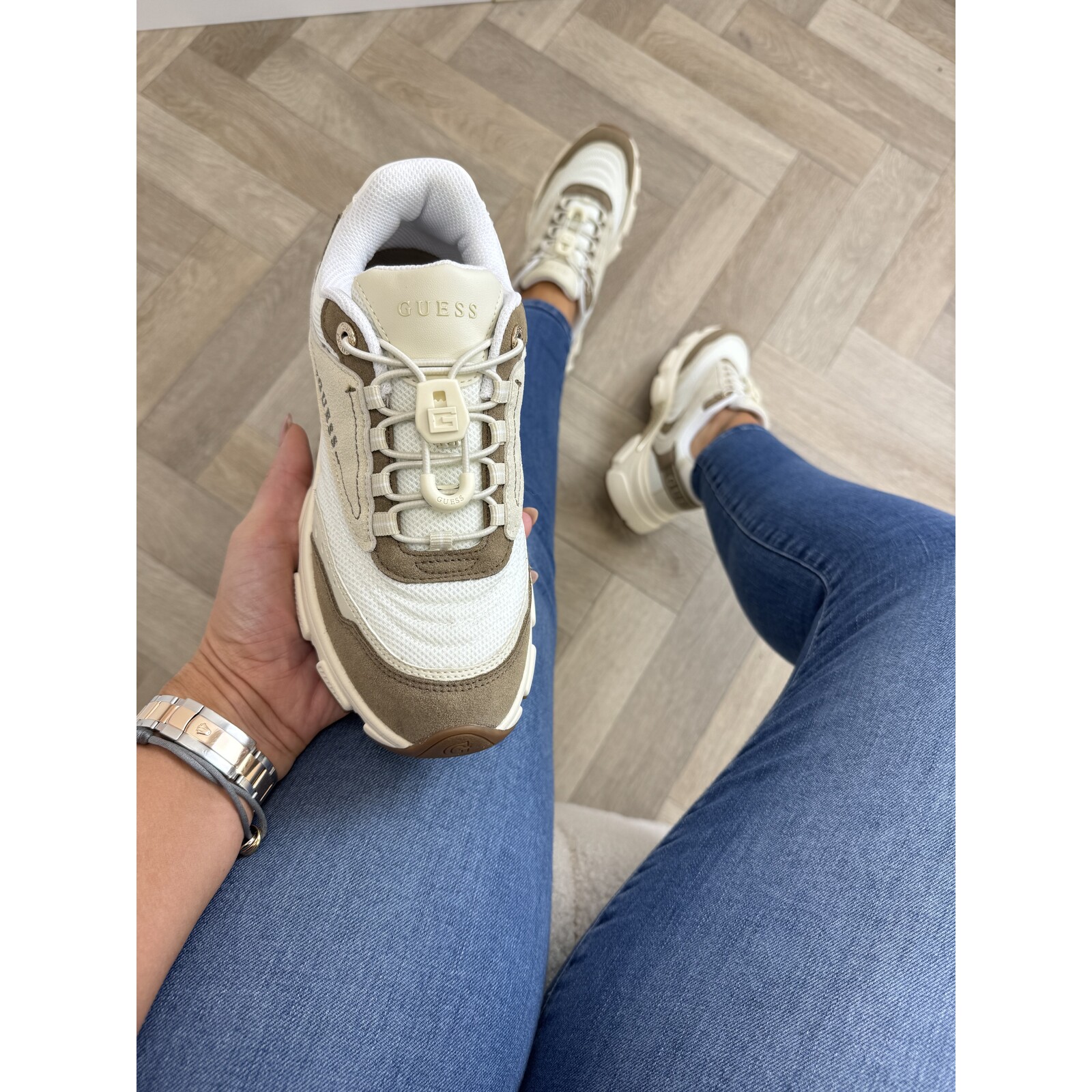 Guess Sneakers Imeri Tan Guess 1010