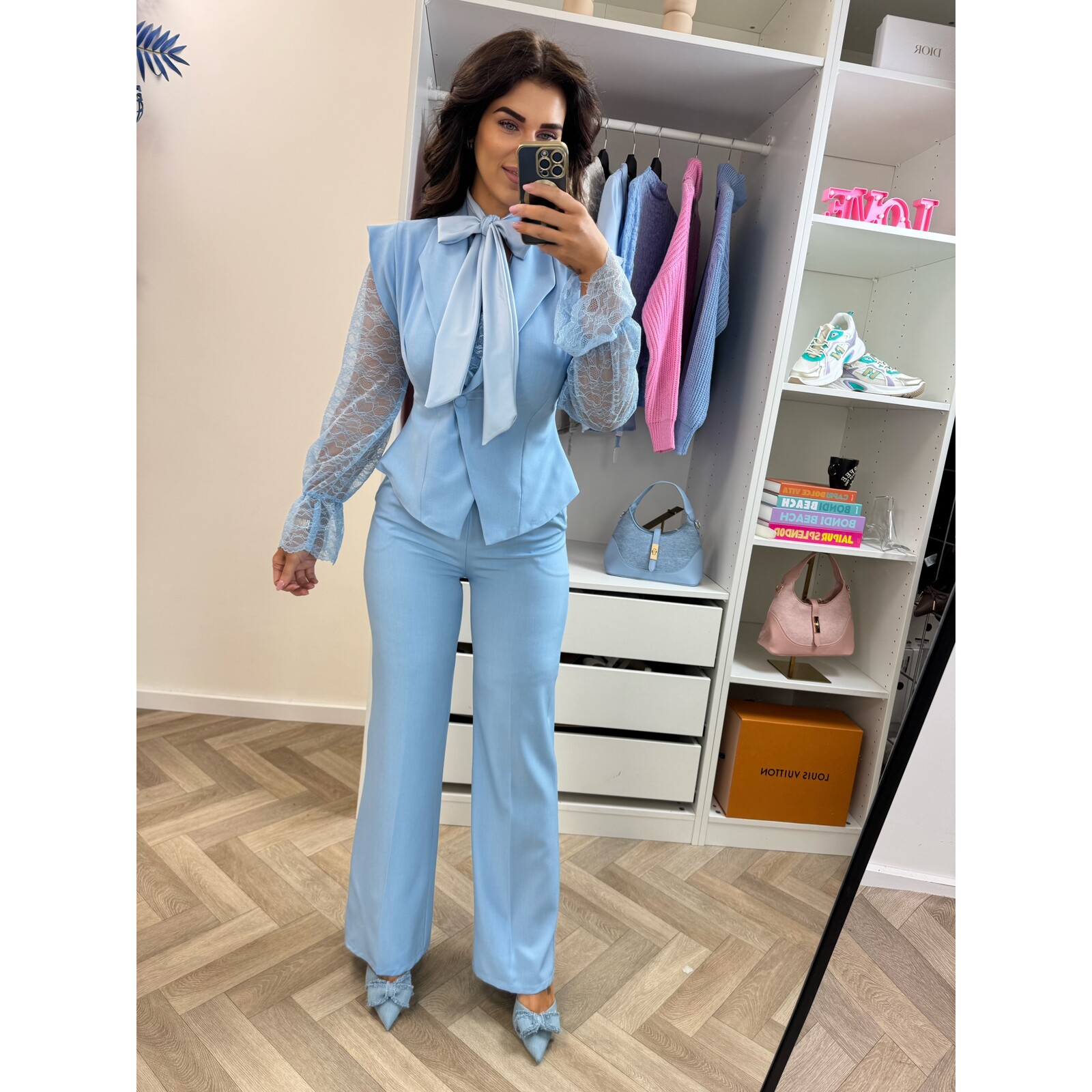 2 delig pak Sita fashion Blue