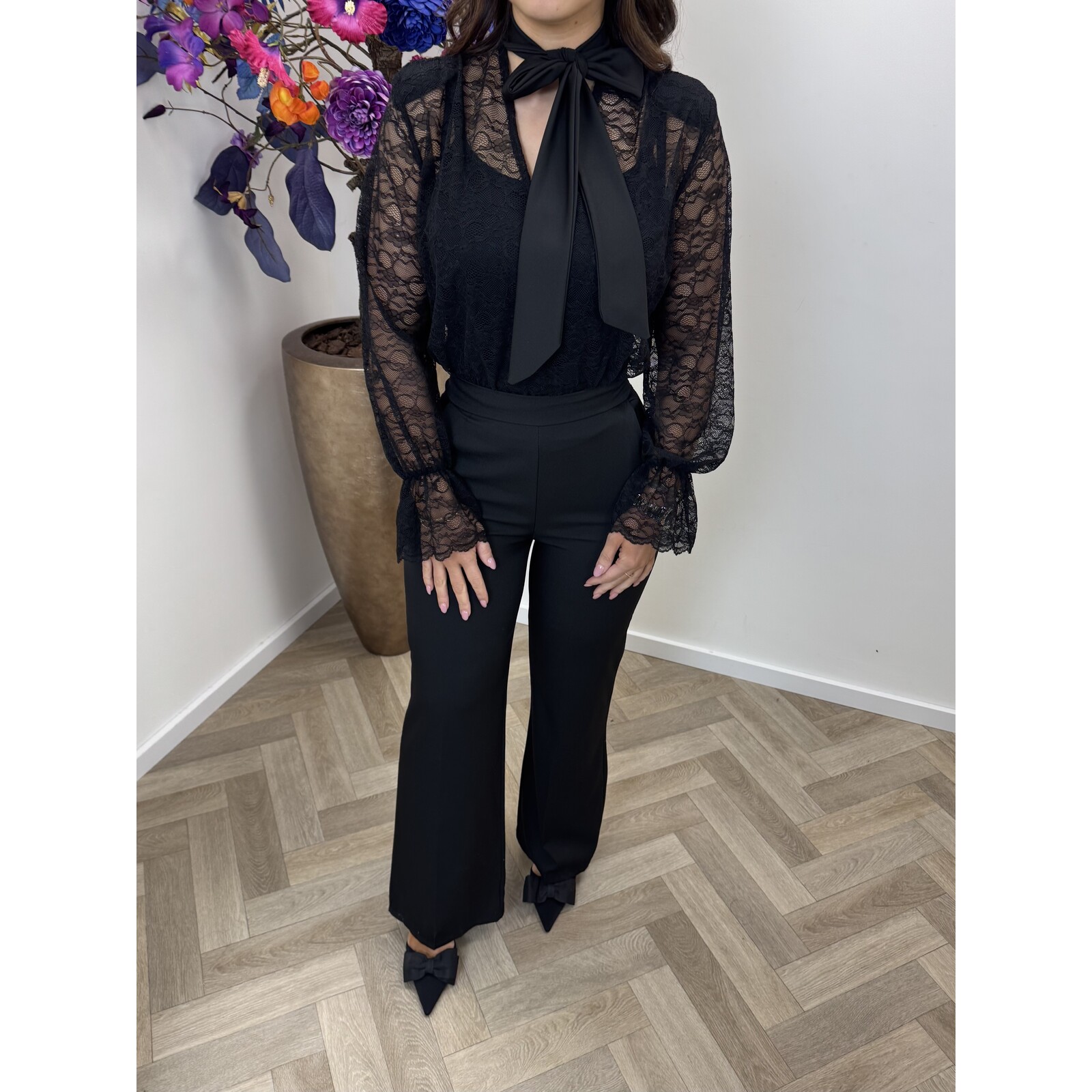 Body lace bow Gina Black