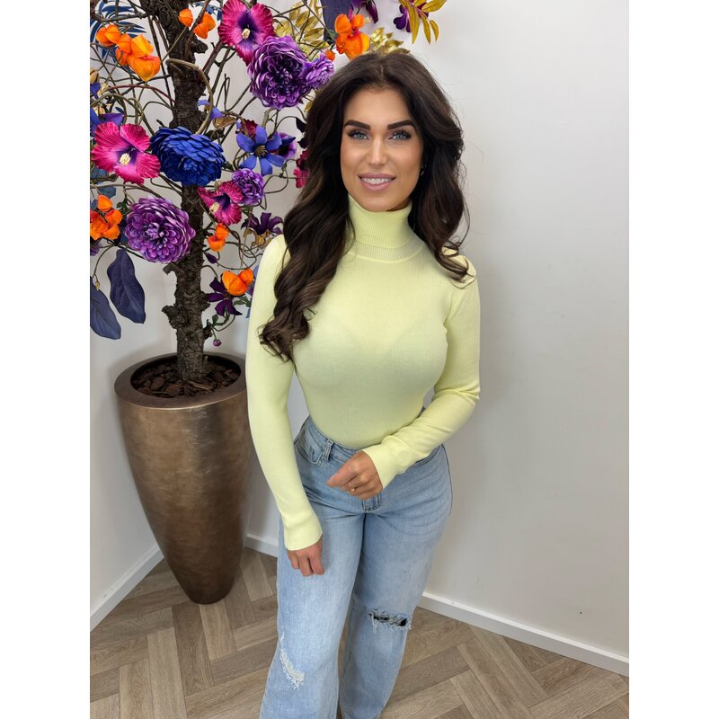 Basic col top H-8658 Yellow