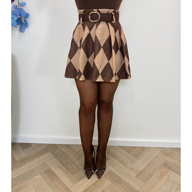 Skirt vogue ruit pr60286