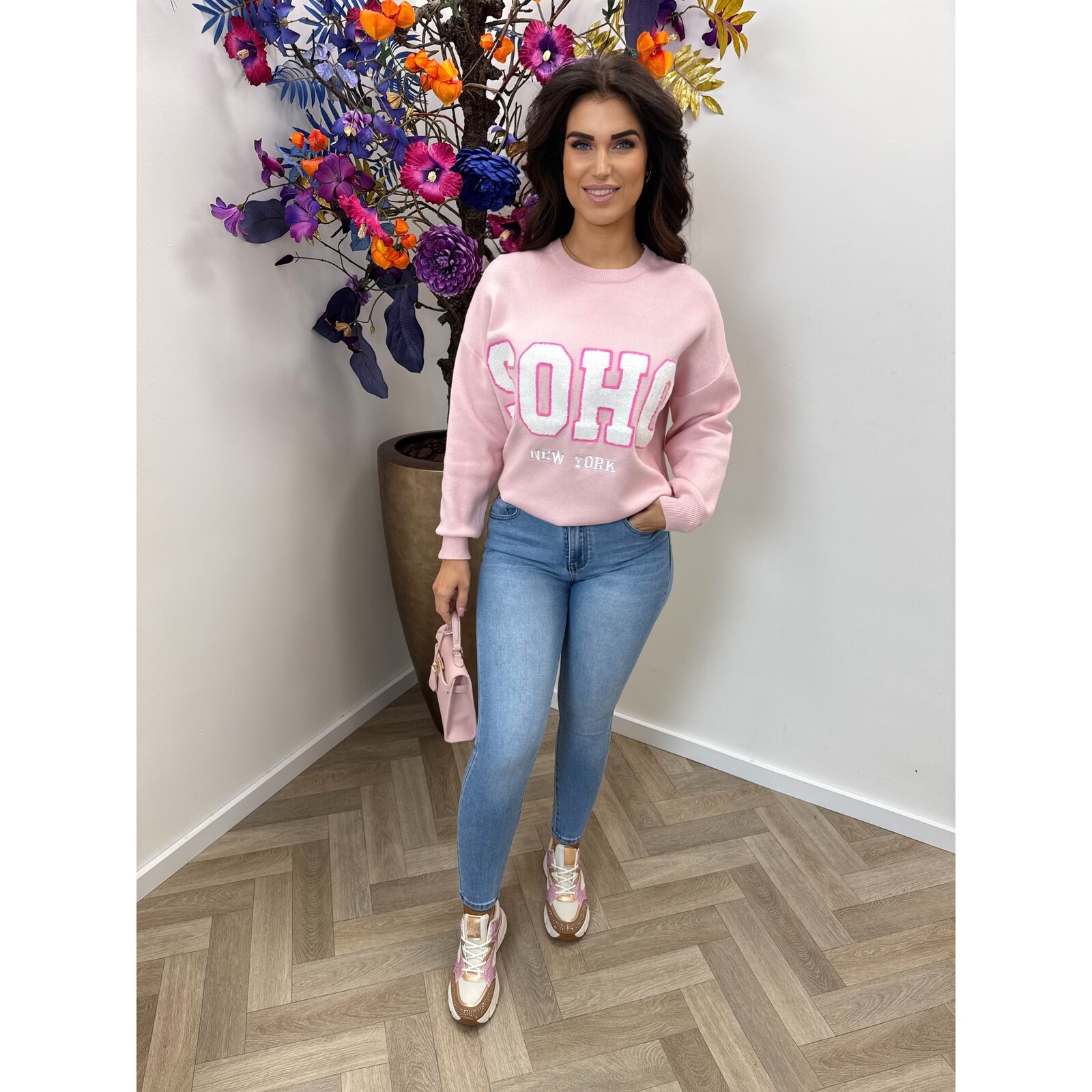 Sweater Soho Teddy AM1001 Pink