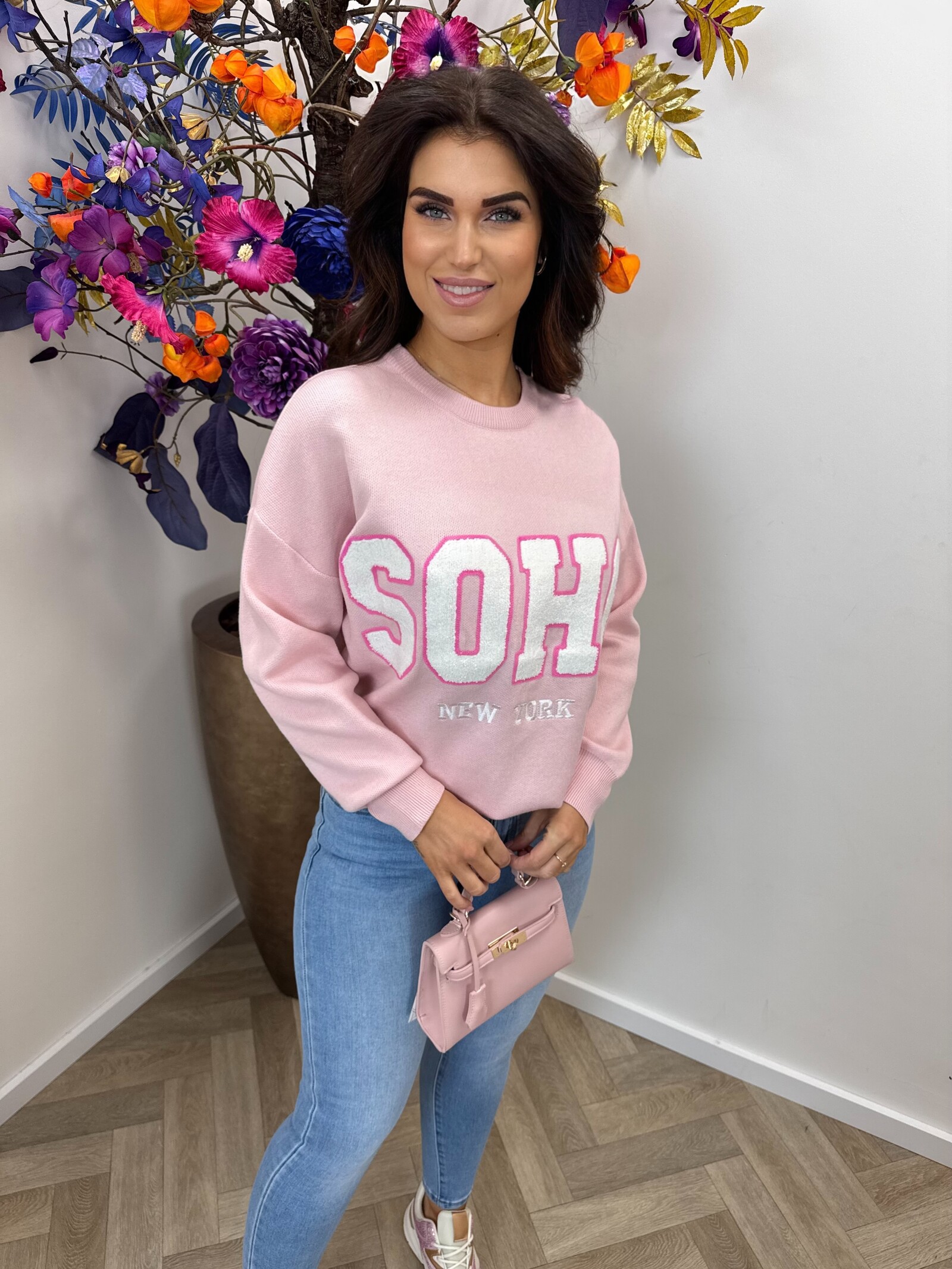 Sweater Soho Teddy AM1001 Pink