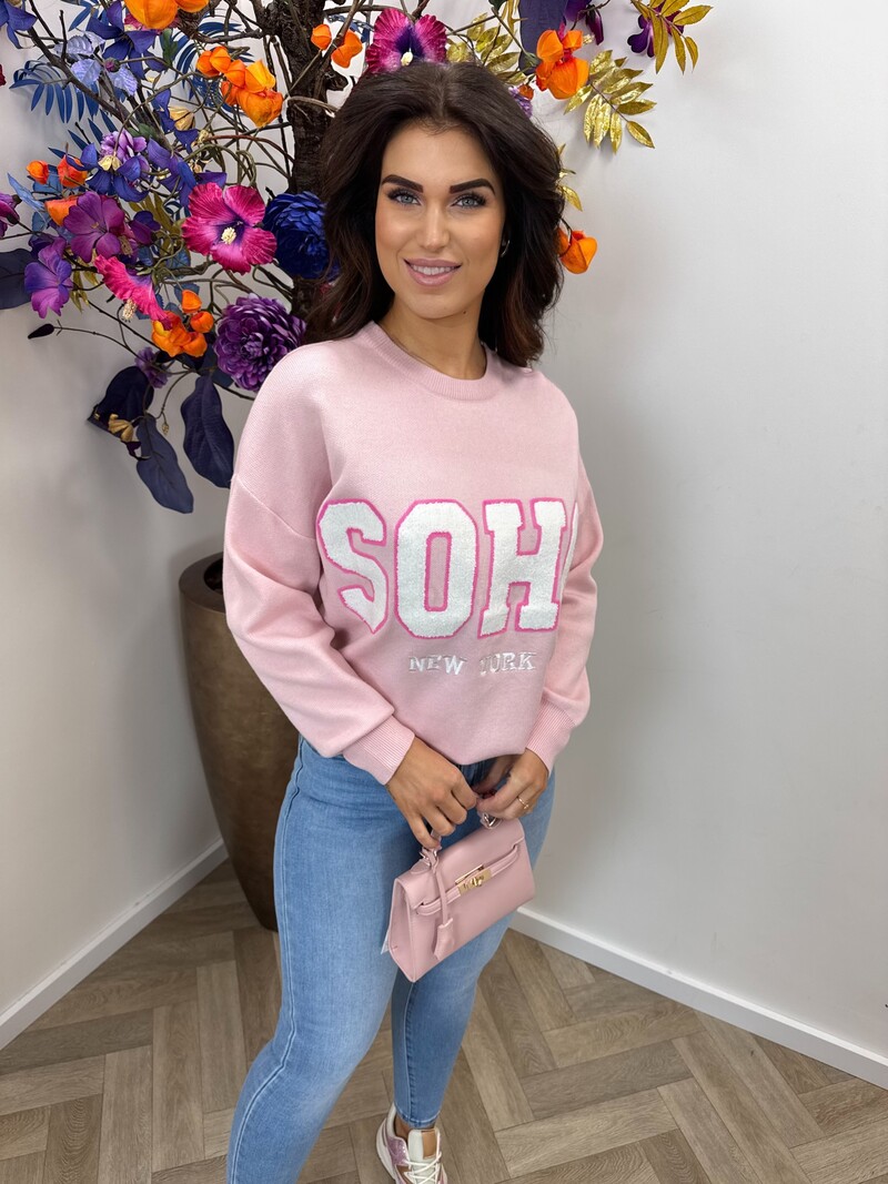 Sweater Soho Teddy AM1001 Pink