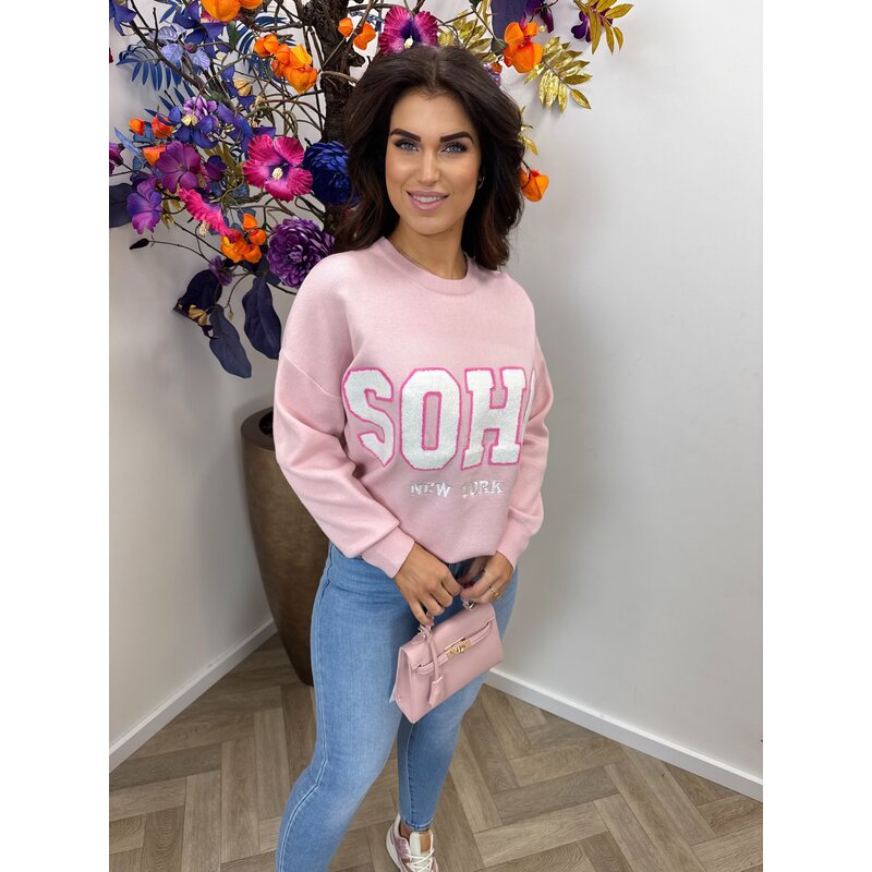 Sweater Soho Teddy AM1001 Pink