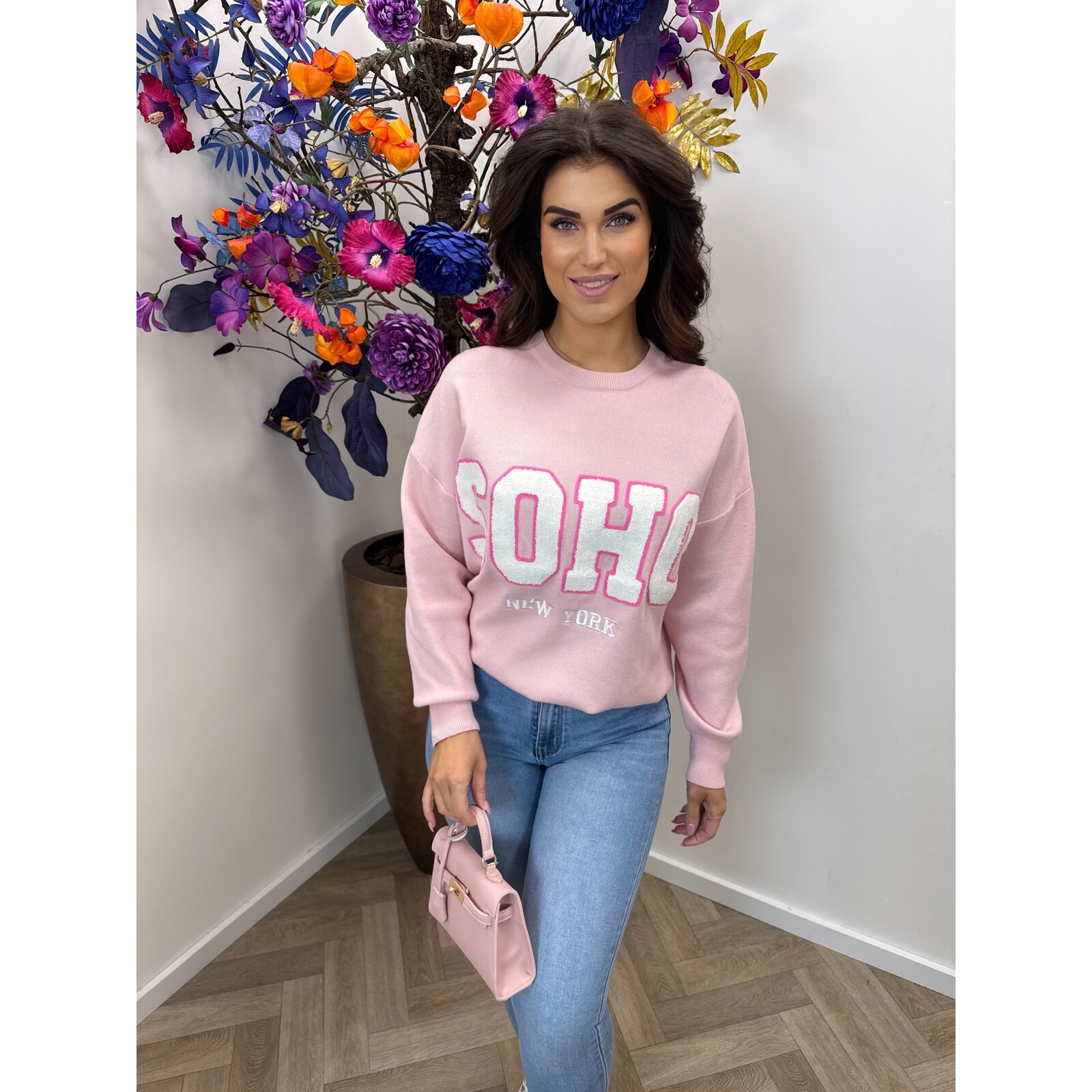 Sweater Soho Teddy AM1001 Pink