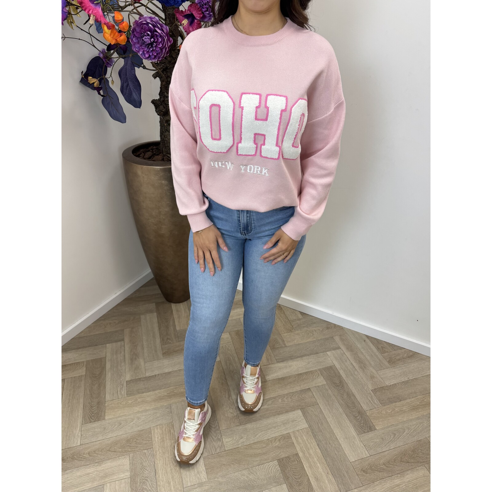 Sweater Soho Teddy AM1001 Pink