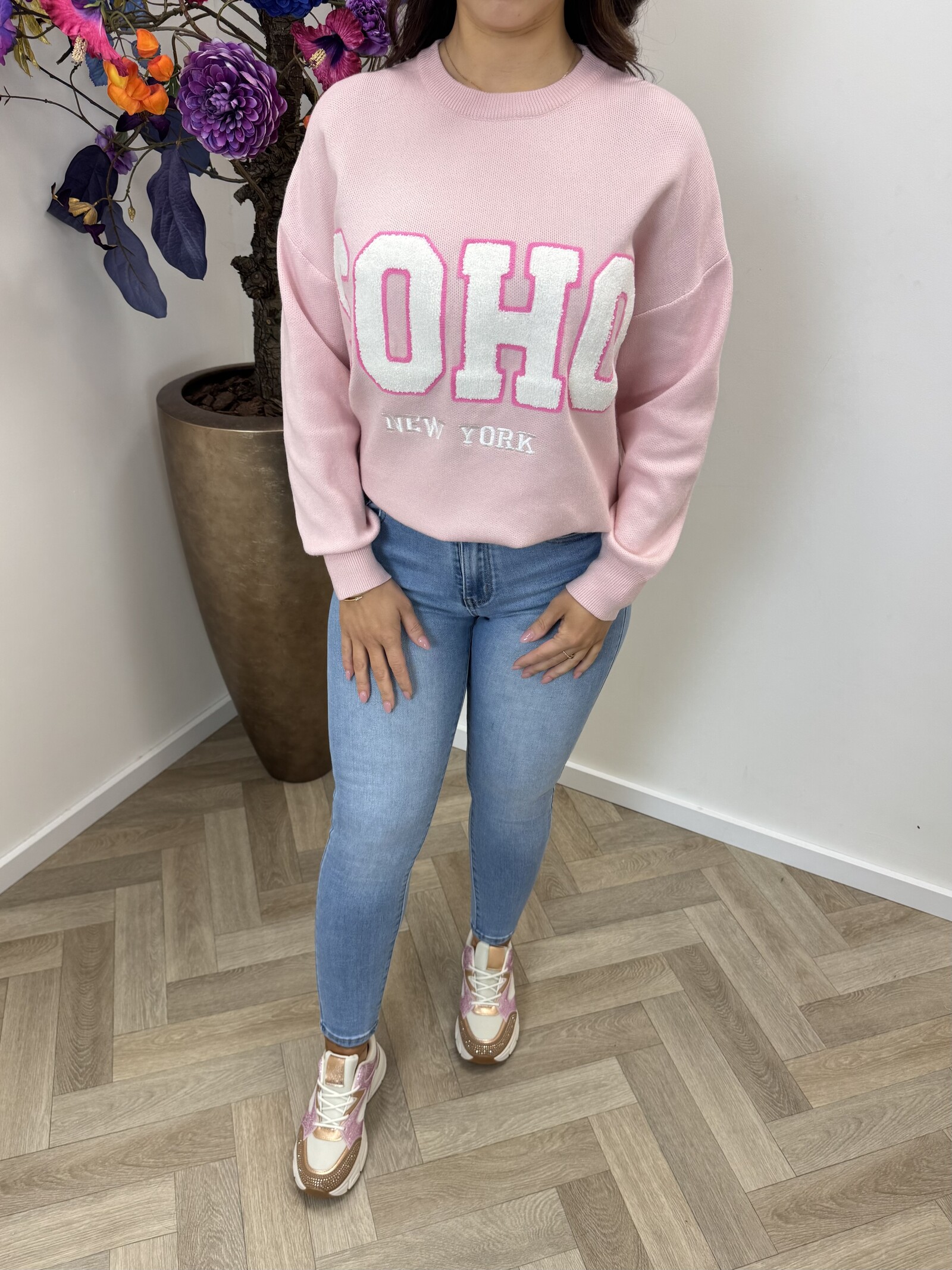 Sweater Soho Teddy AM1001 Pink