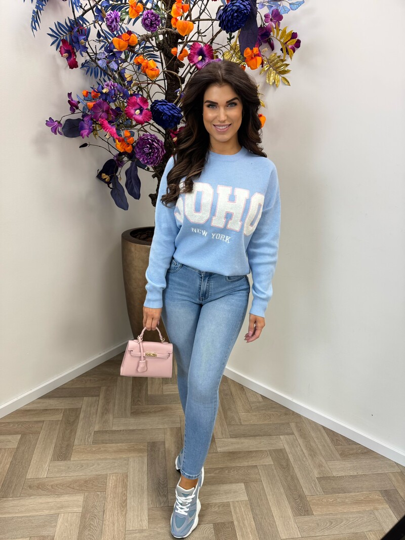 Sweater Soho Teddy AM1001 Blue