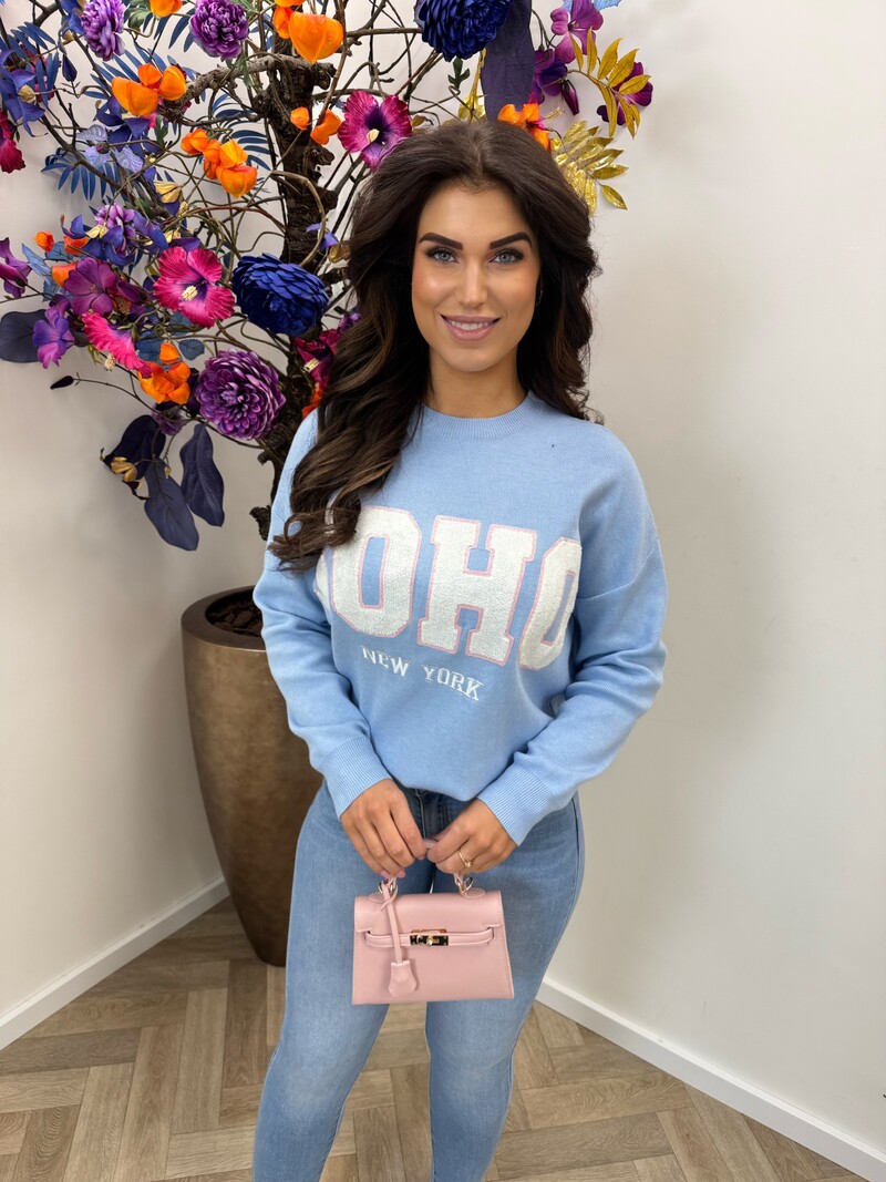 Sweater Soho Teddy AM1001 Blue