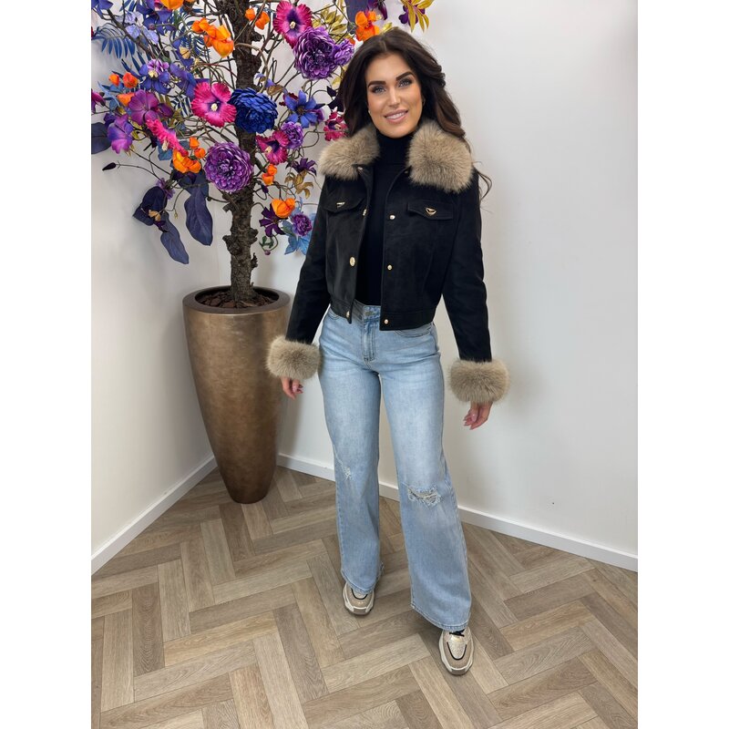 Jacket Loveley S-56102A Black