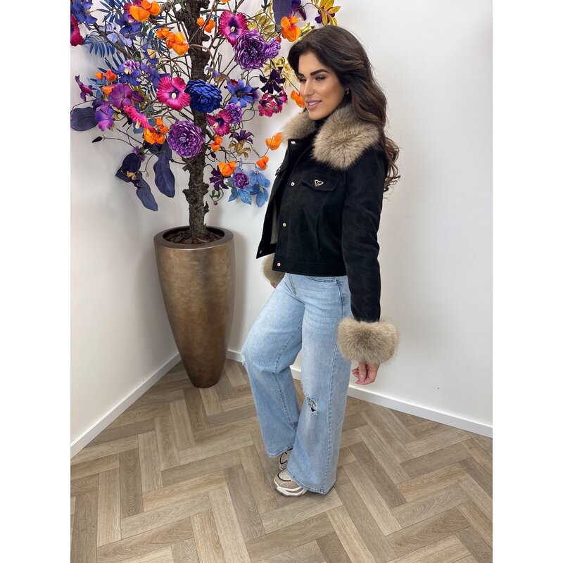 Jacket Loveley S-56102A Black