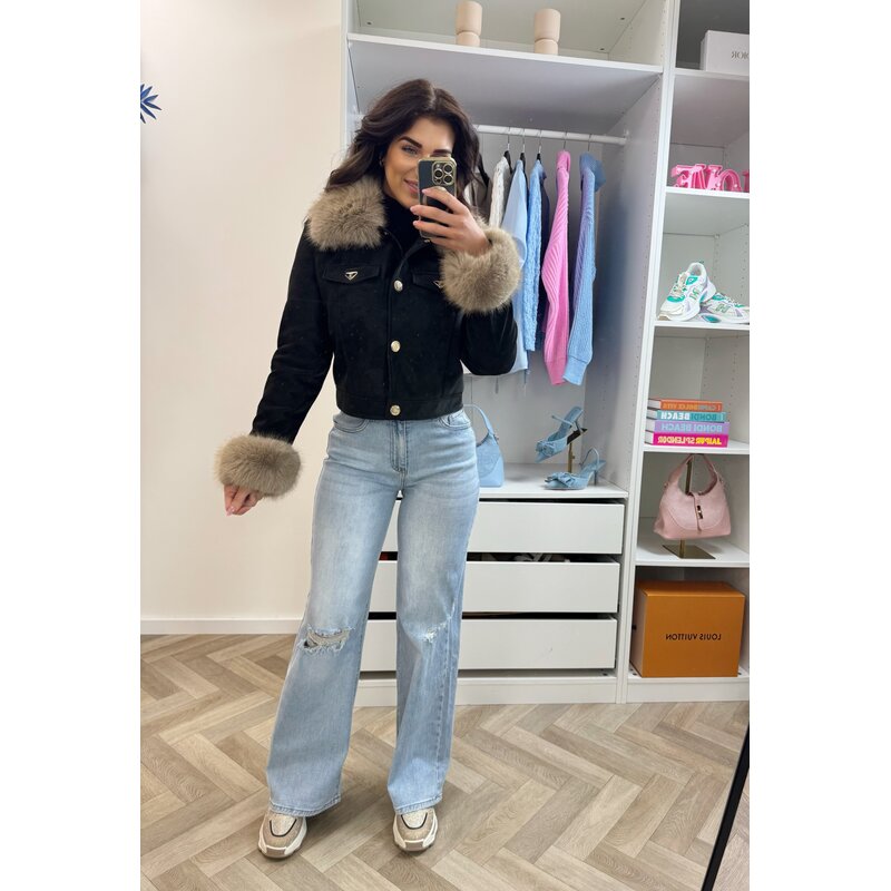 Jacket Loveley S-56102A Black