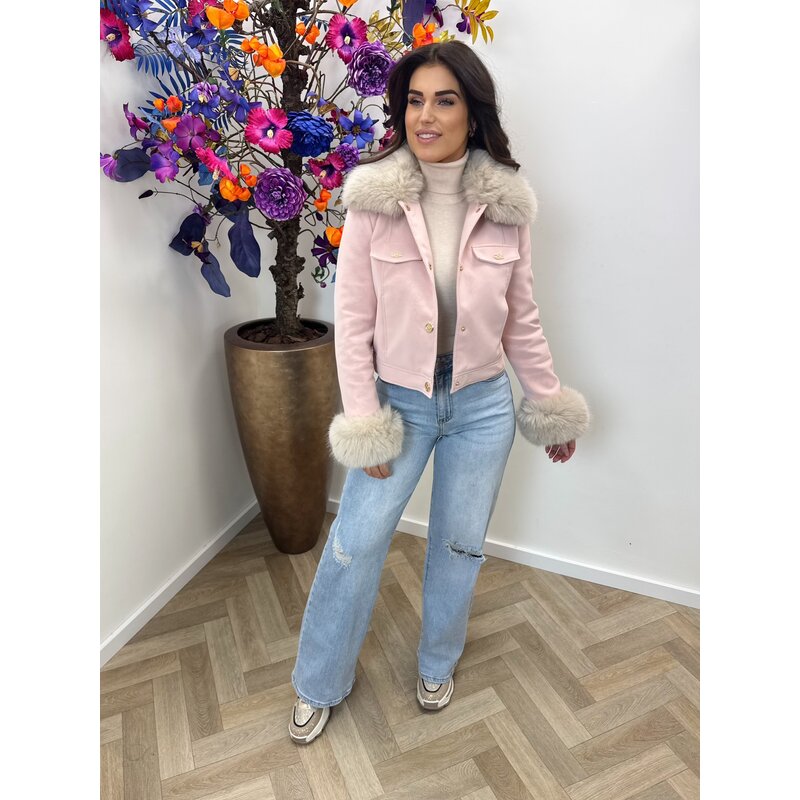 Jacket Loveley  S-56102A Pink