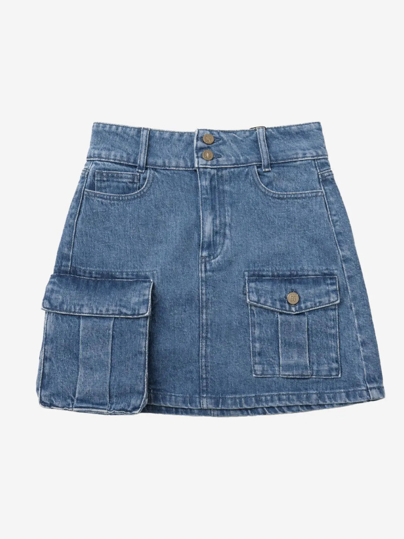 Skirt Piciba Denim Light blue Nikkie