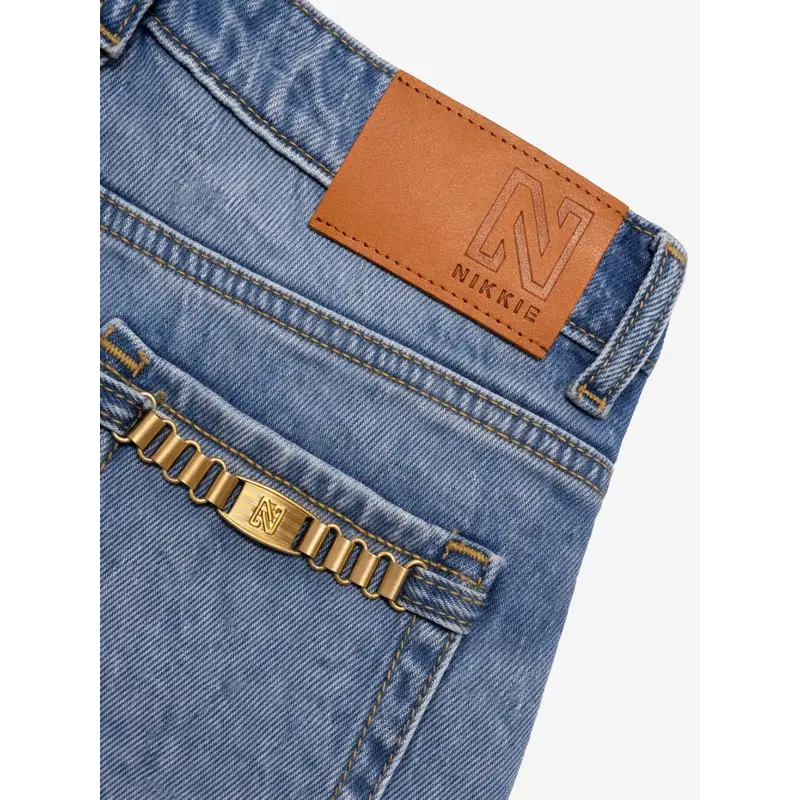 Jeans Plano Denim Light Blue Nikkie