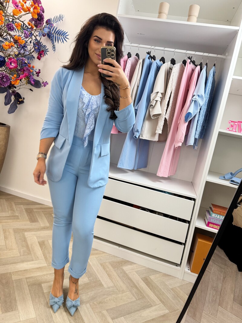 2 delige set Christina Light Blue