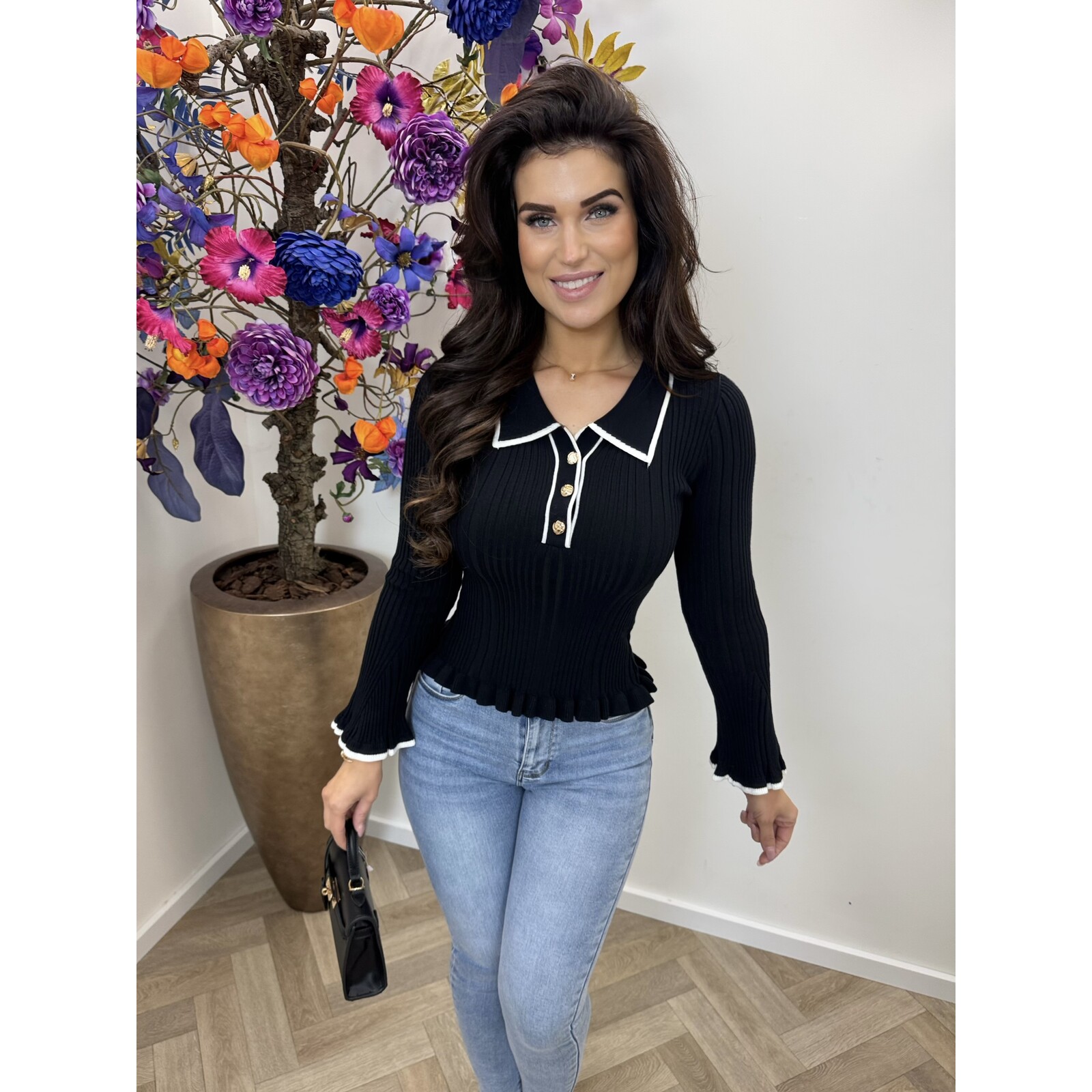 Top Elsa roezel MCY06005 Black