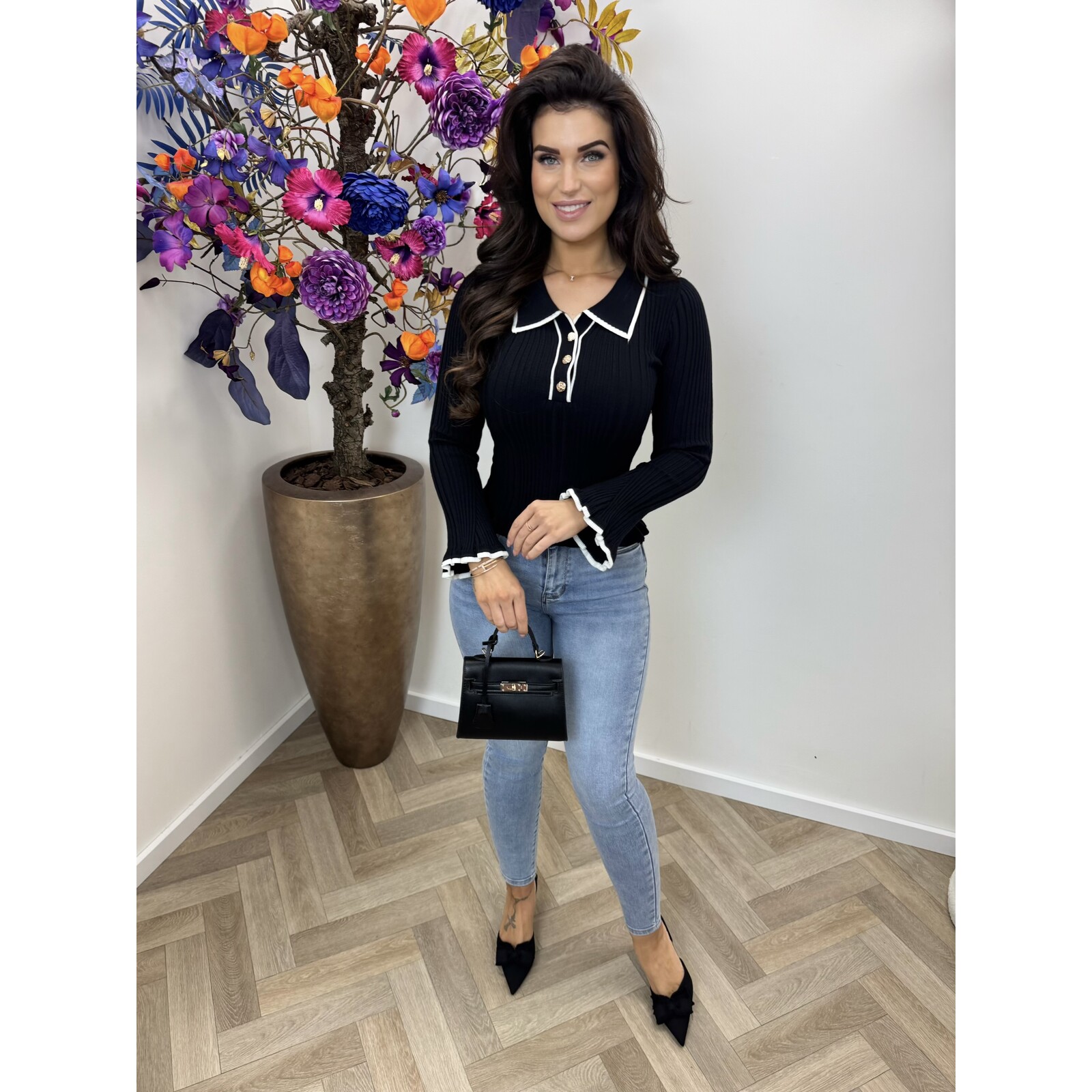 Top Elsa roezel MCY06005 Black