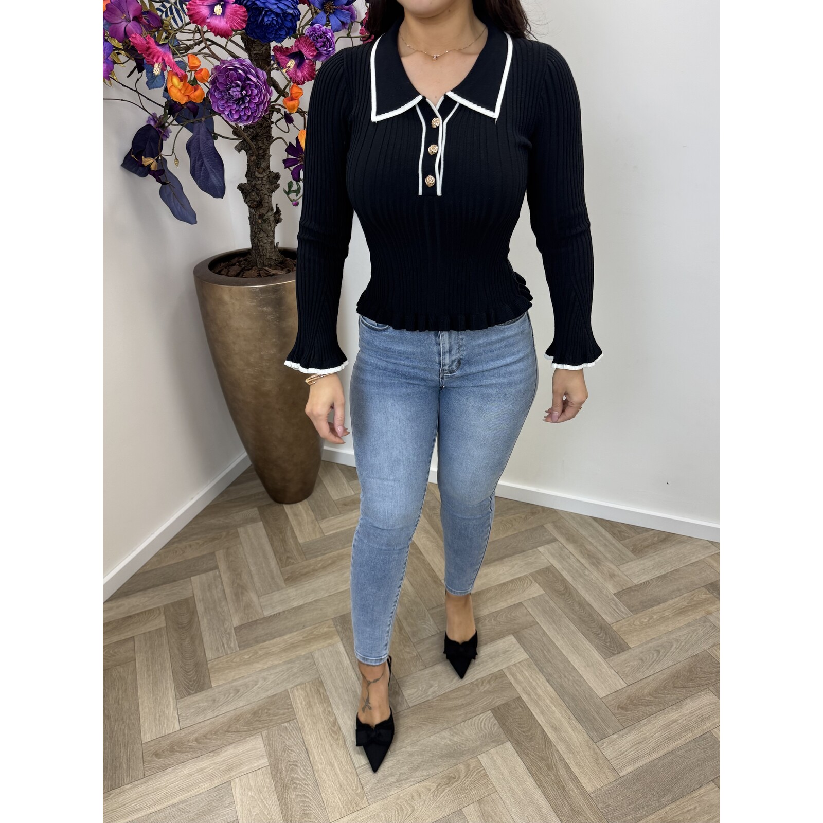 Top Elsa roezel MCY06005 Black