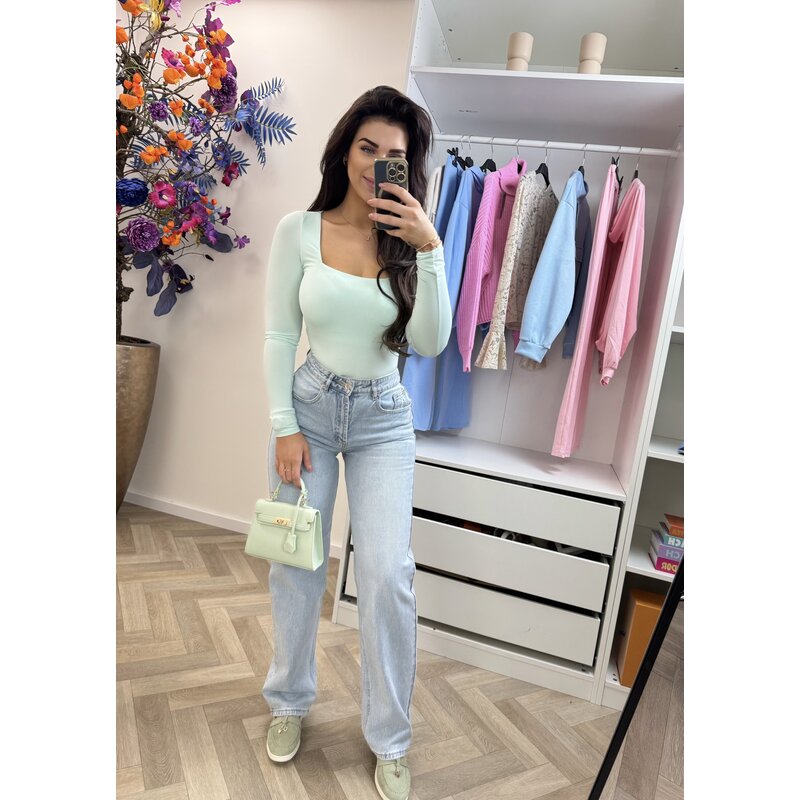 Basic travel top By Swan HS9066 Mint